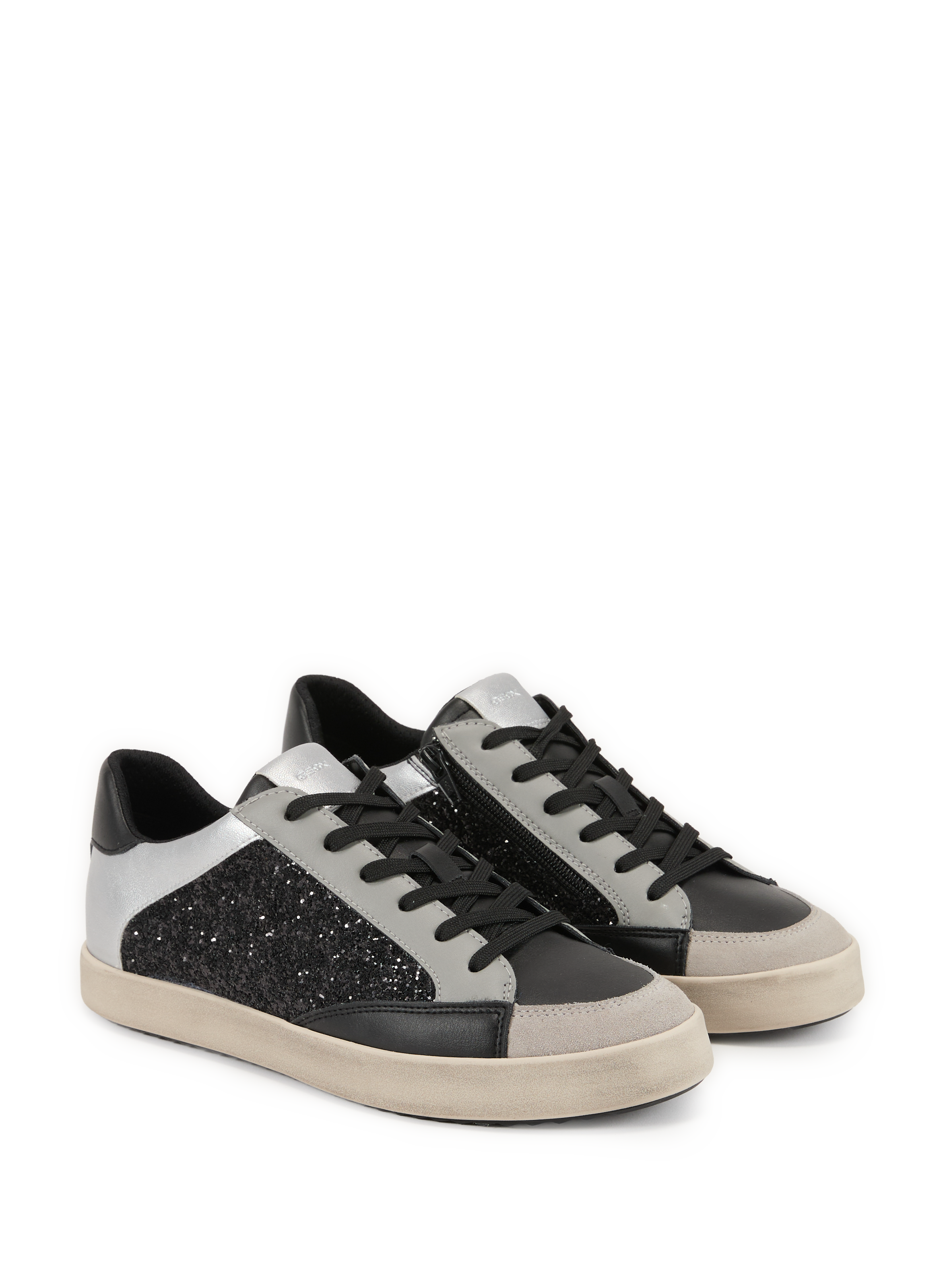 Two-tone Blomiee sneakers GEOX Black