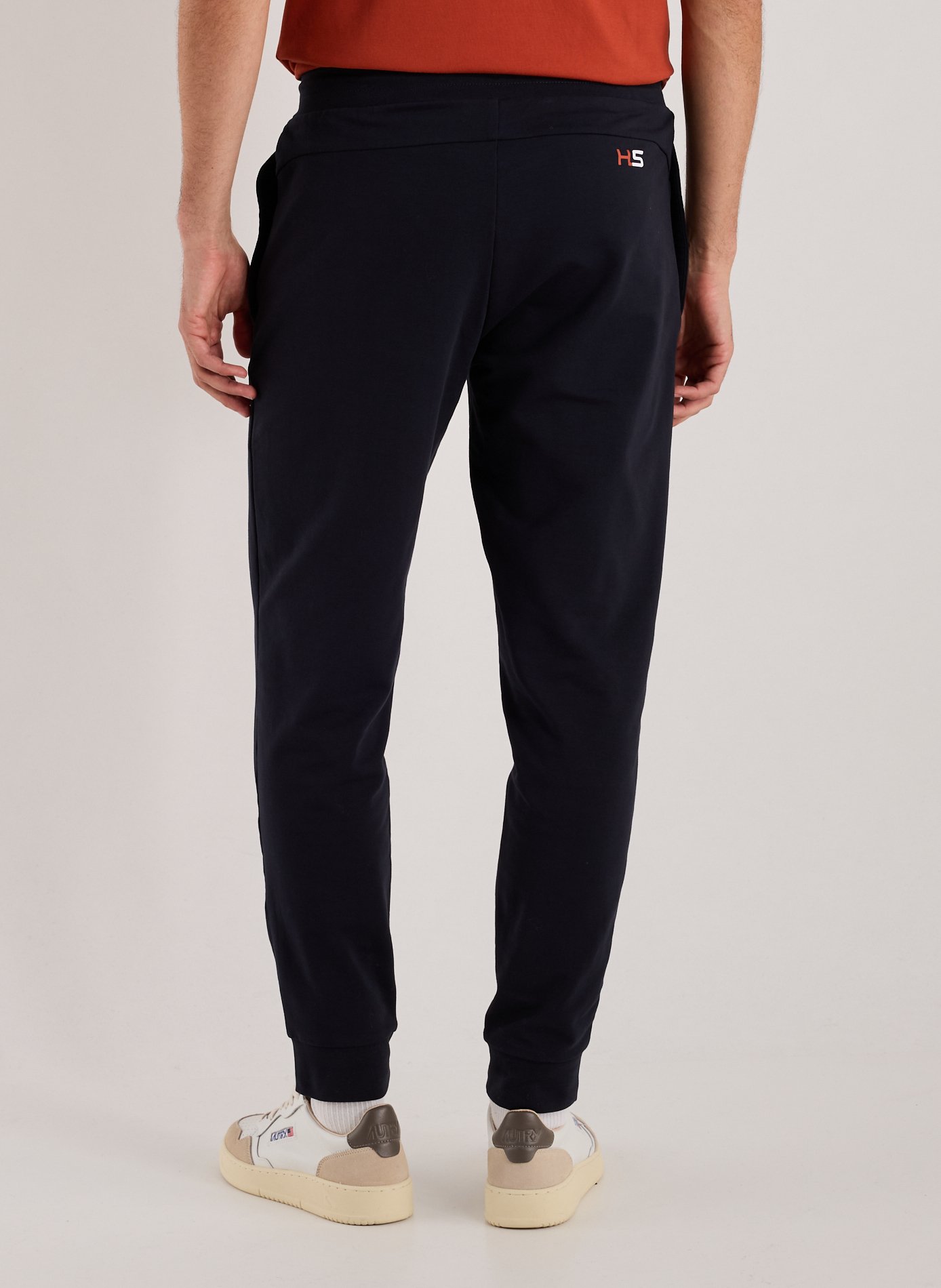 Cotton-blend joggers HACKETT Blue