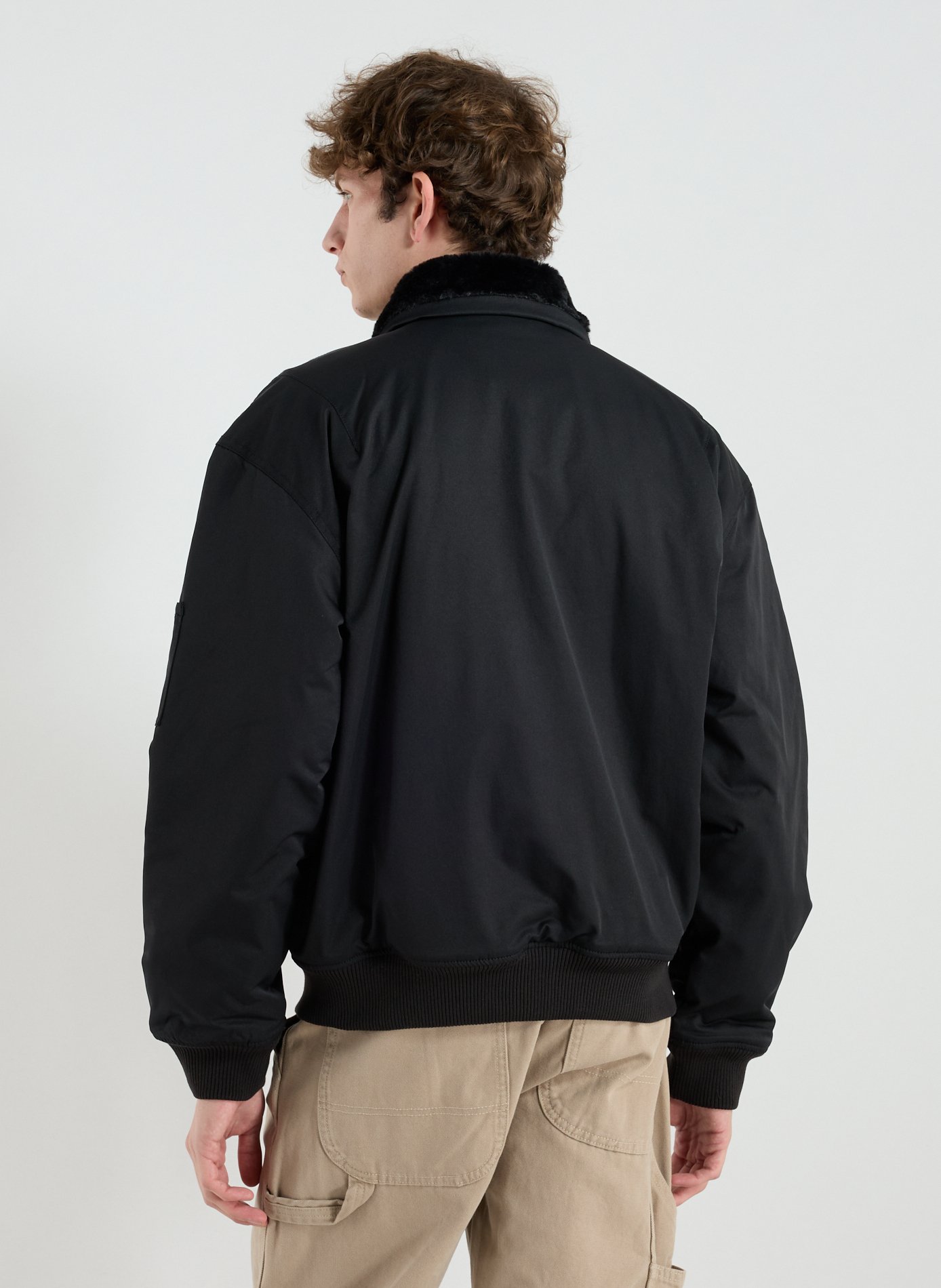 Jacket with classic collar DICKIES Black