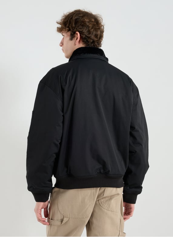 Blouson uni col classique | Noir by DICKIES Blouson uni col classique Noir