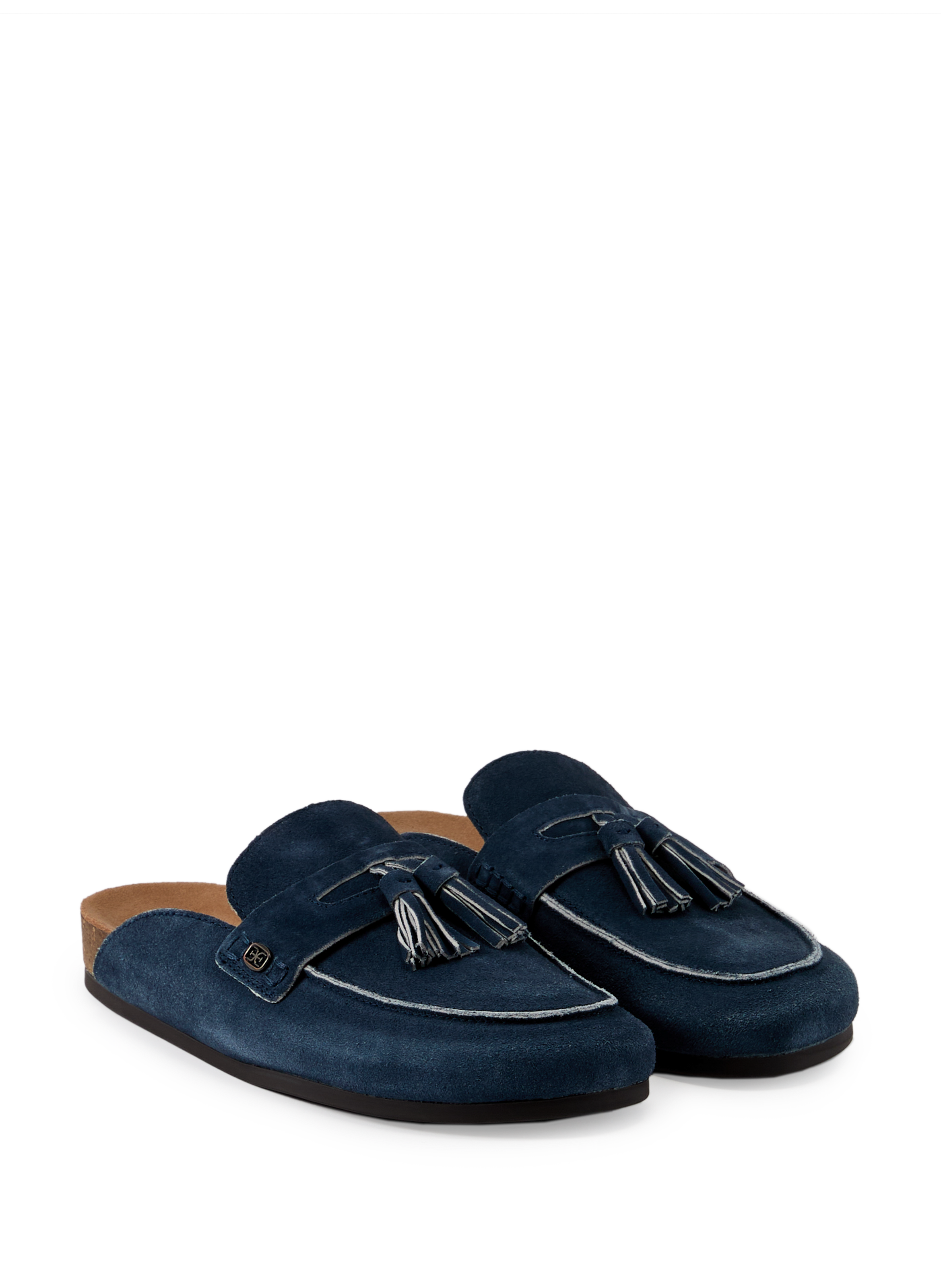 Mules Astrid en cuir  SAM EDELMAN Bleu