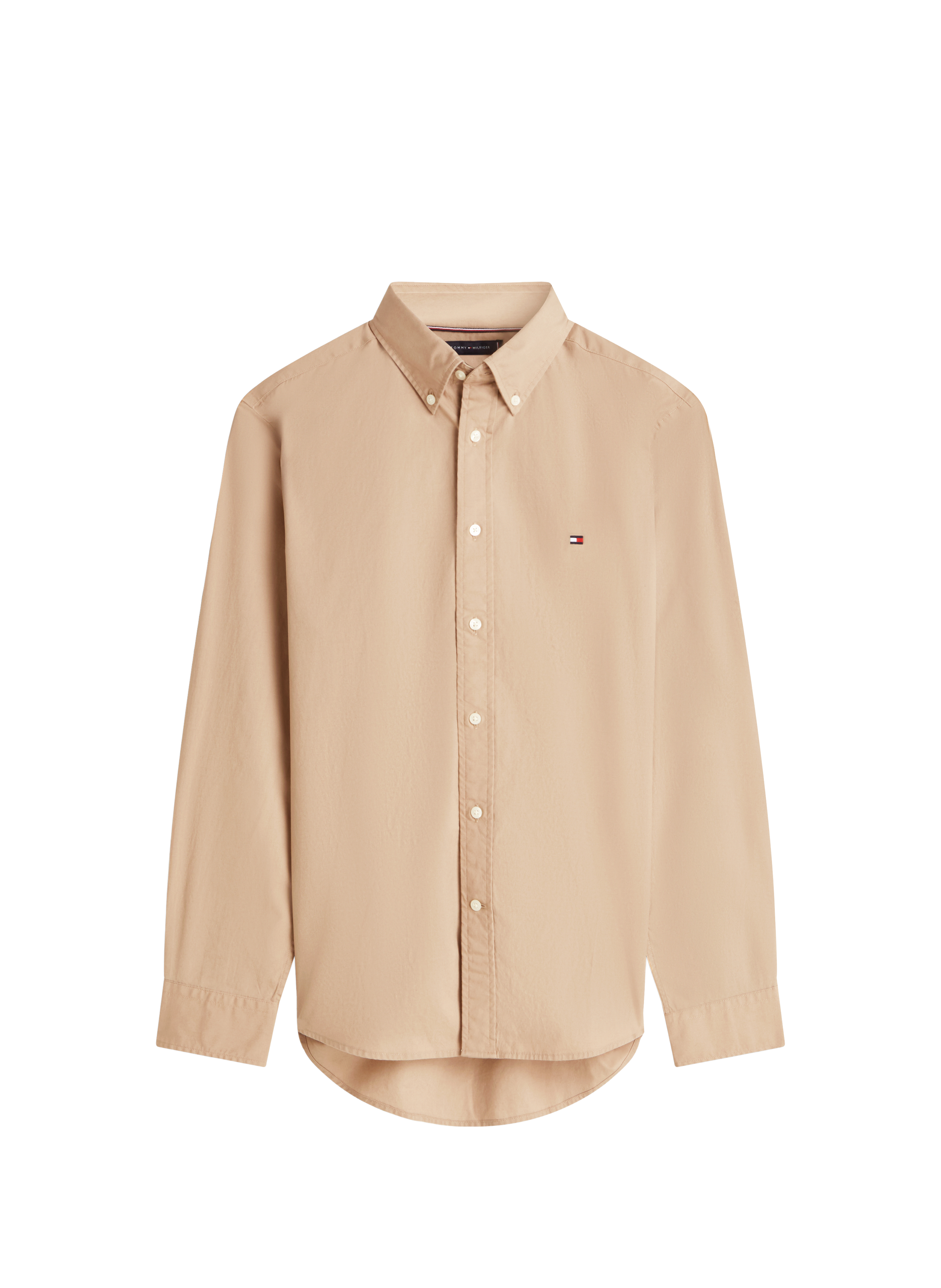 Cotton shirt TOMMY HILFIGER Beige