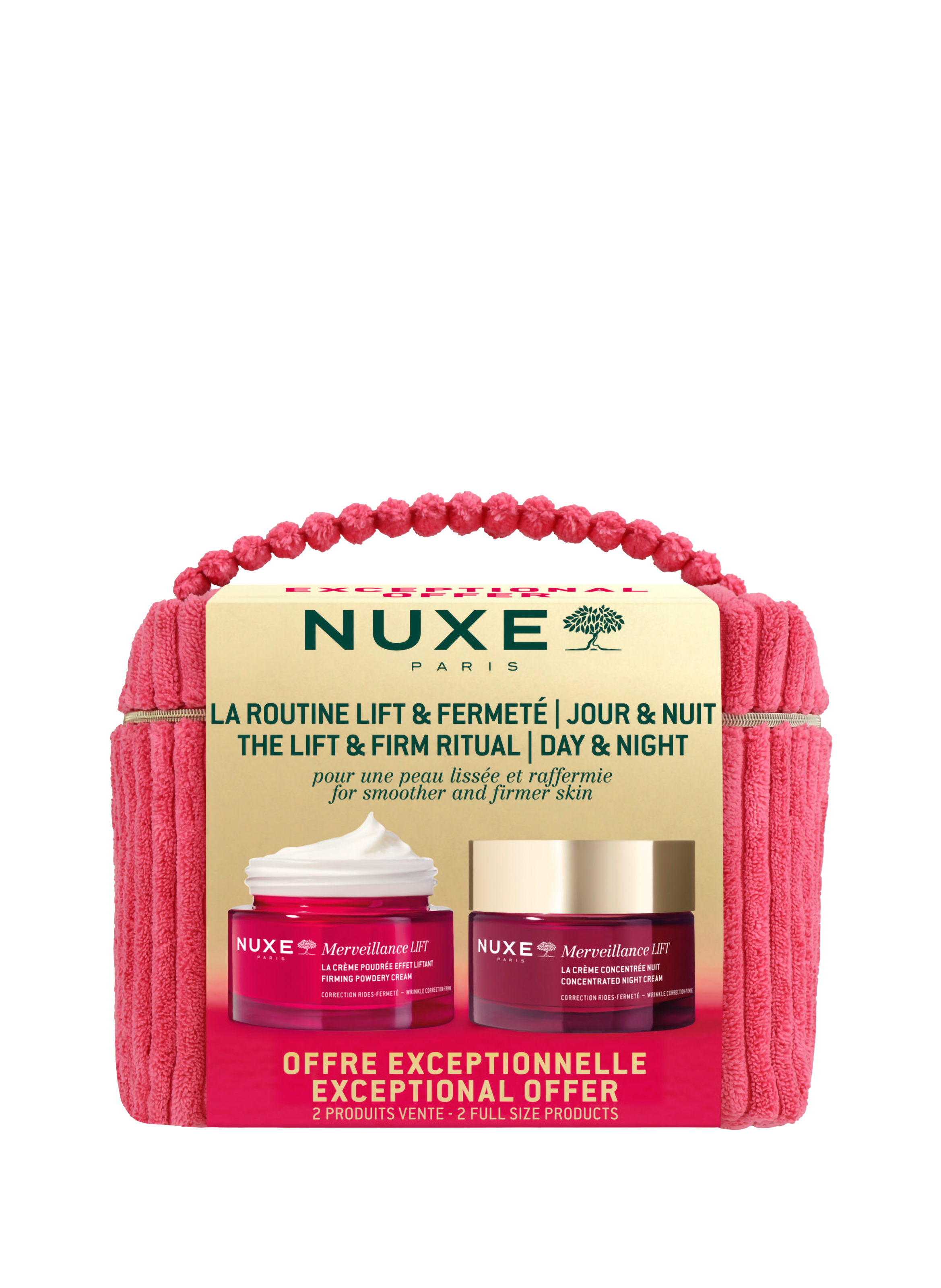 Merveillance Lift La Routine Lift & Fermeté | Jour & Nuit NUXE No color