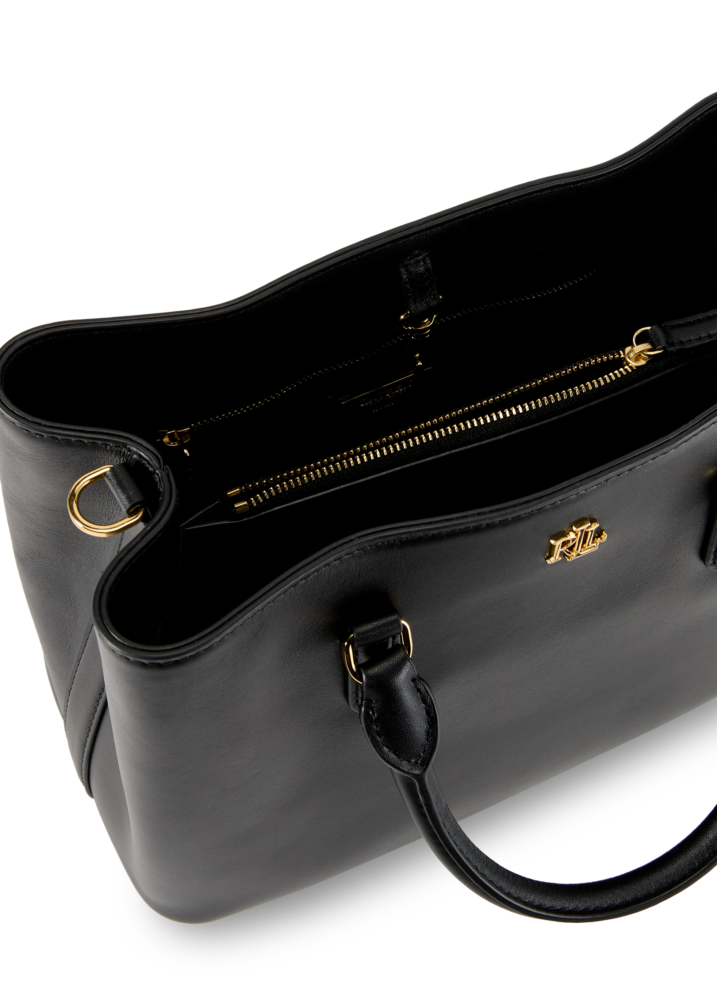 Marcy leather bag LAUREN Black