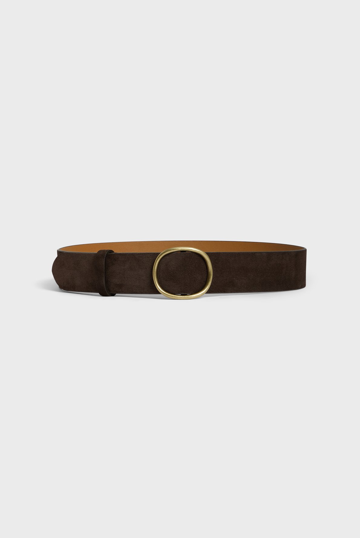 Ceinture en cuir velours - paloma GERARD DAREL Marron