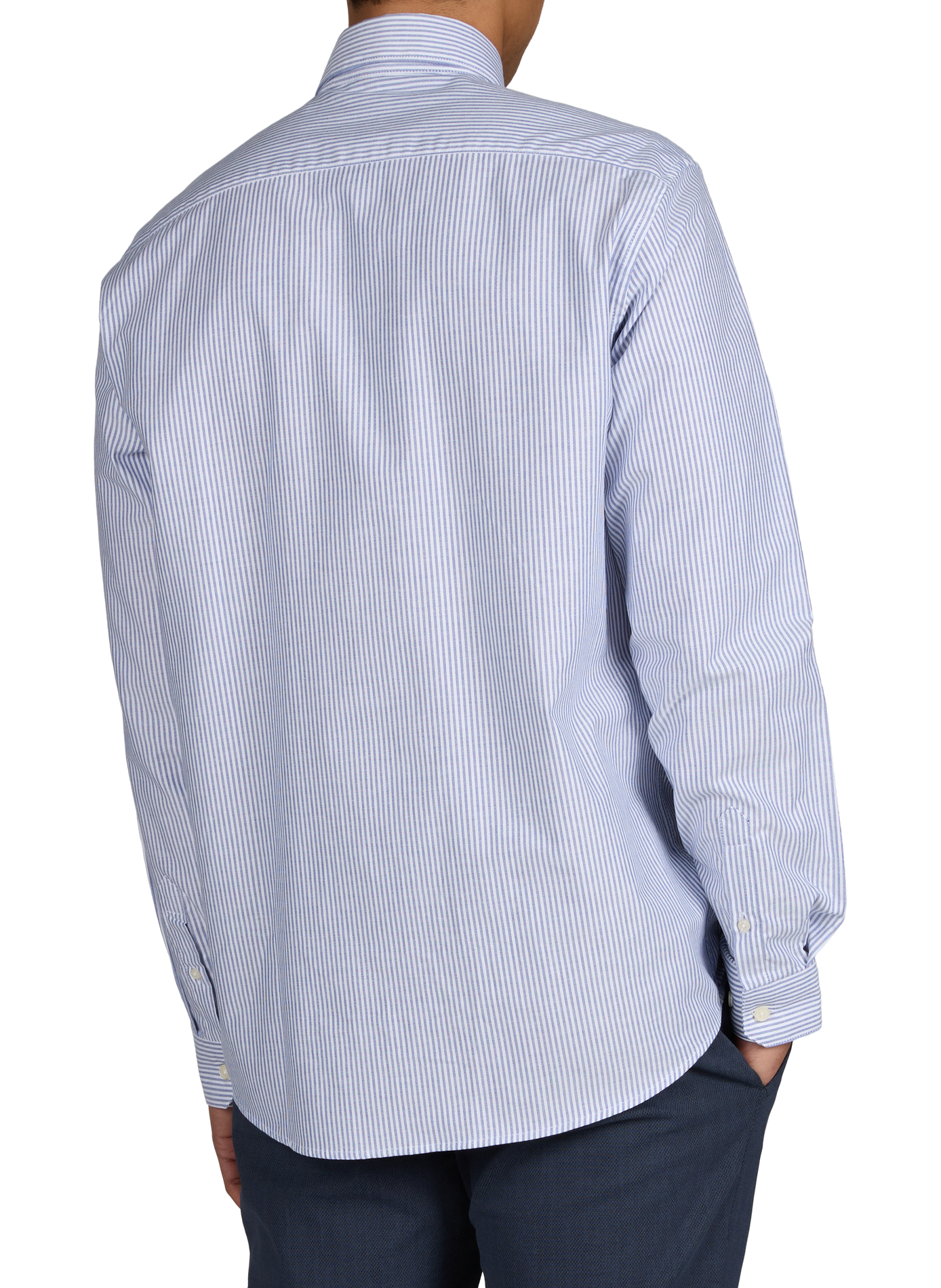Straight shirt Hoxray-D in cotton AU PRINTEMPS PARIS Blue
