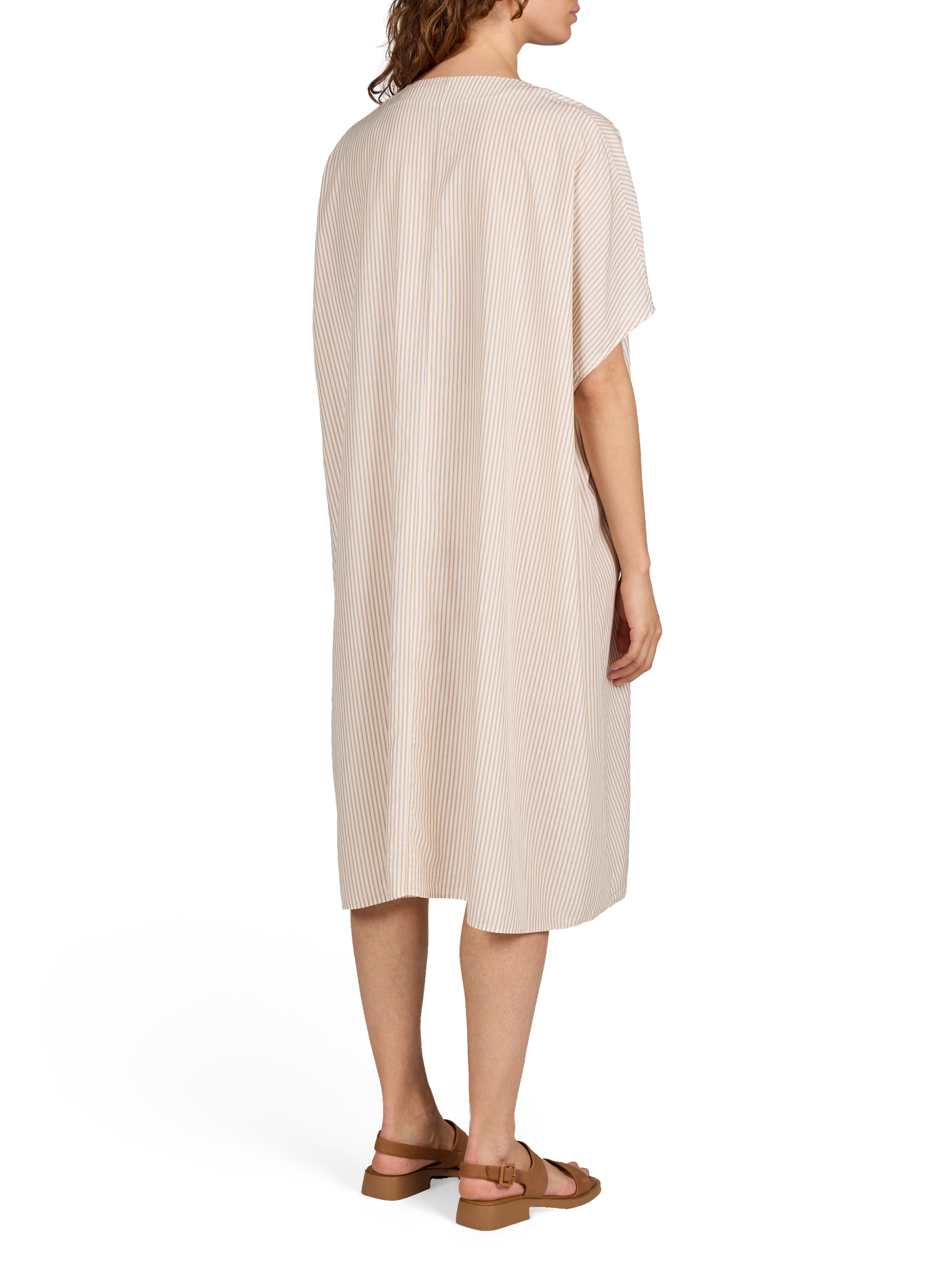 Robe ample rayée Atea OFFICINE GENERALE Beige