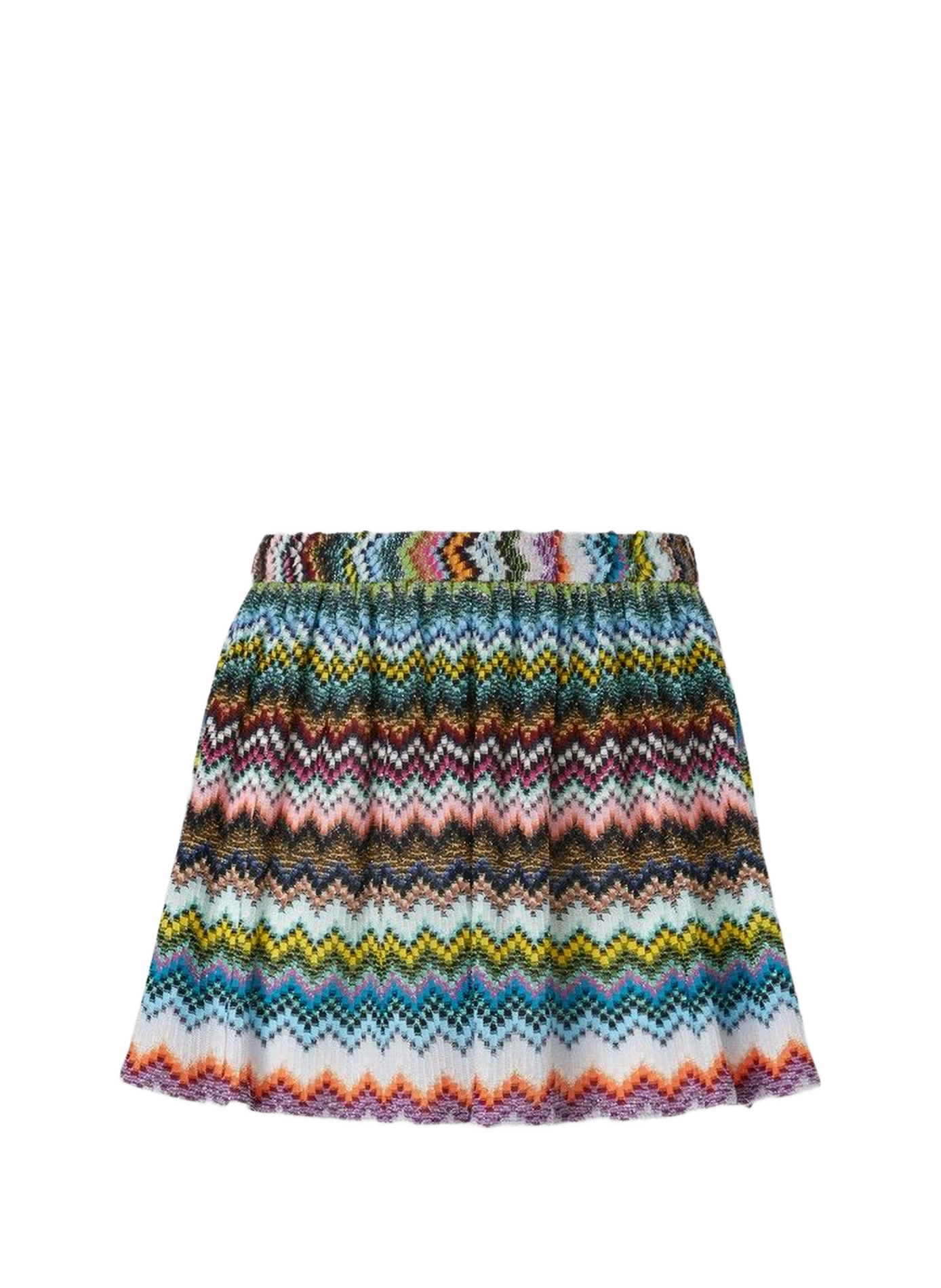 Short fluide élastiqué à motifs métallisés MISSONI Multicolore