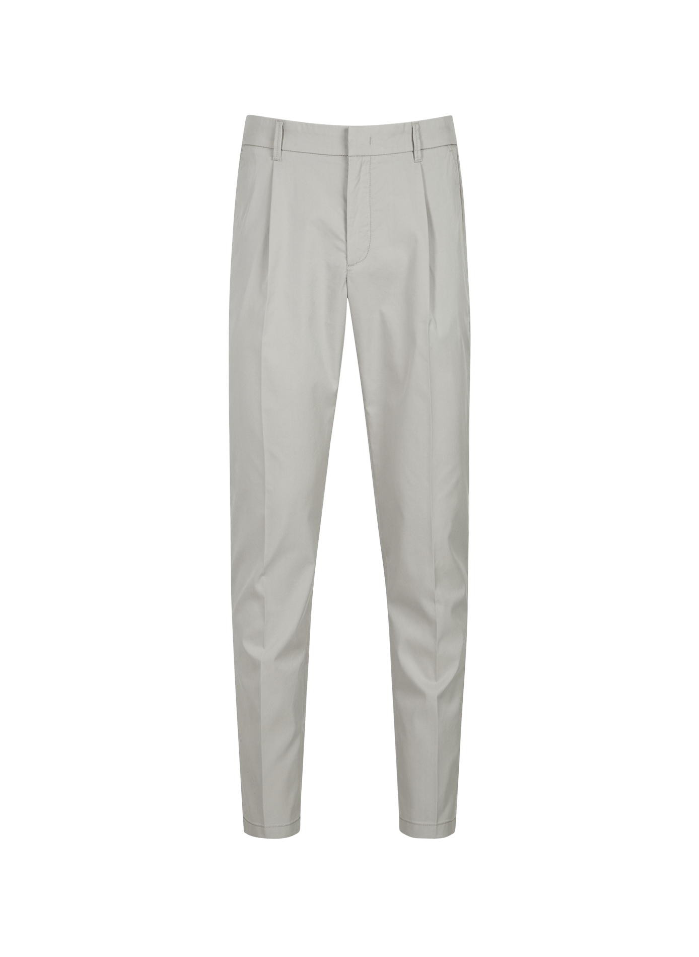 Pantalon droit en coton mélangé PIERRE CARDIN Beige