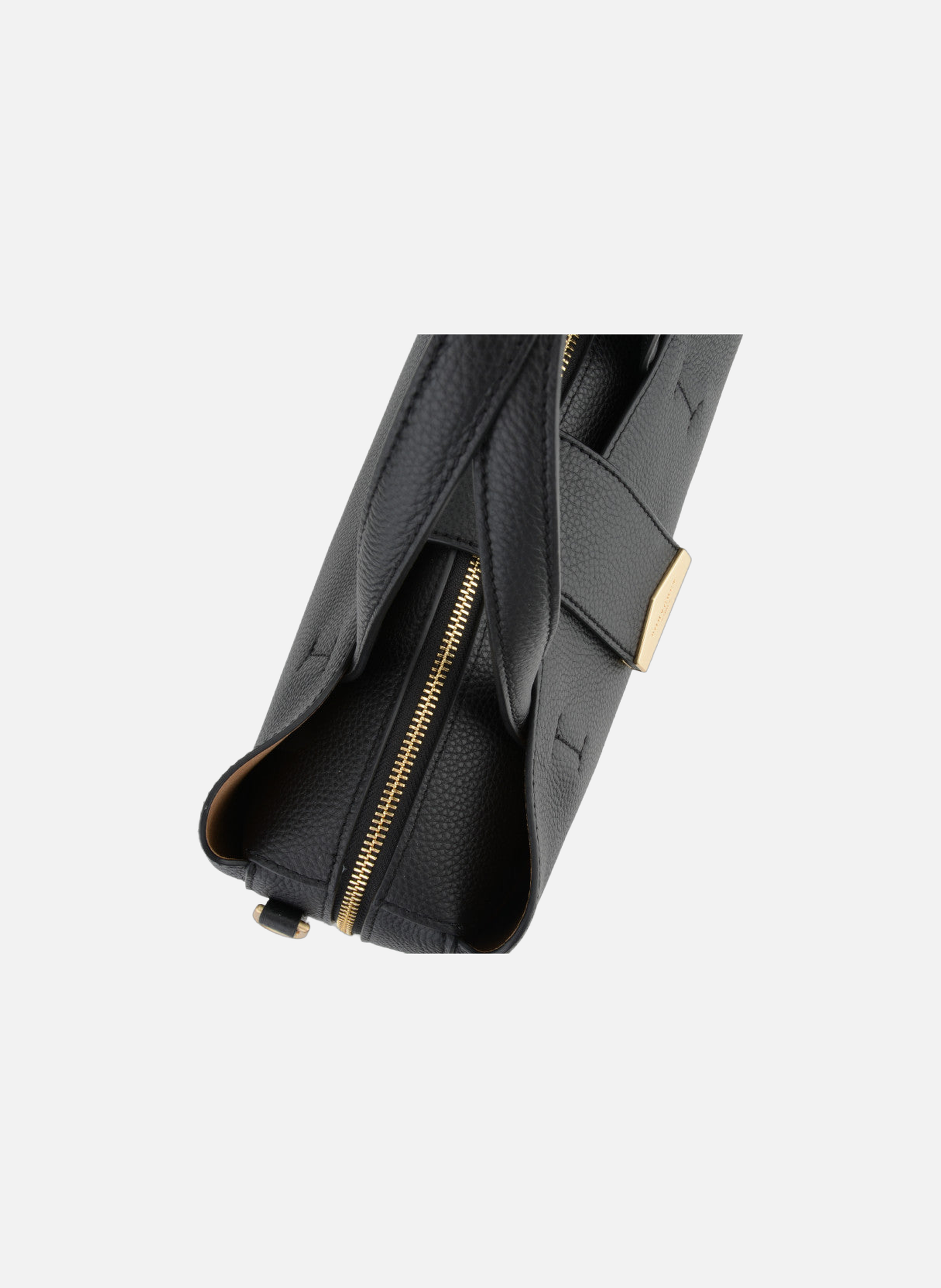 Cavalcade | sac à main mm en cuir de vachette POURCHET Noir