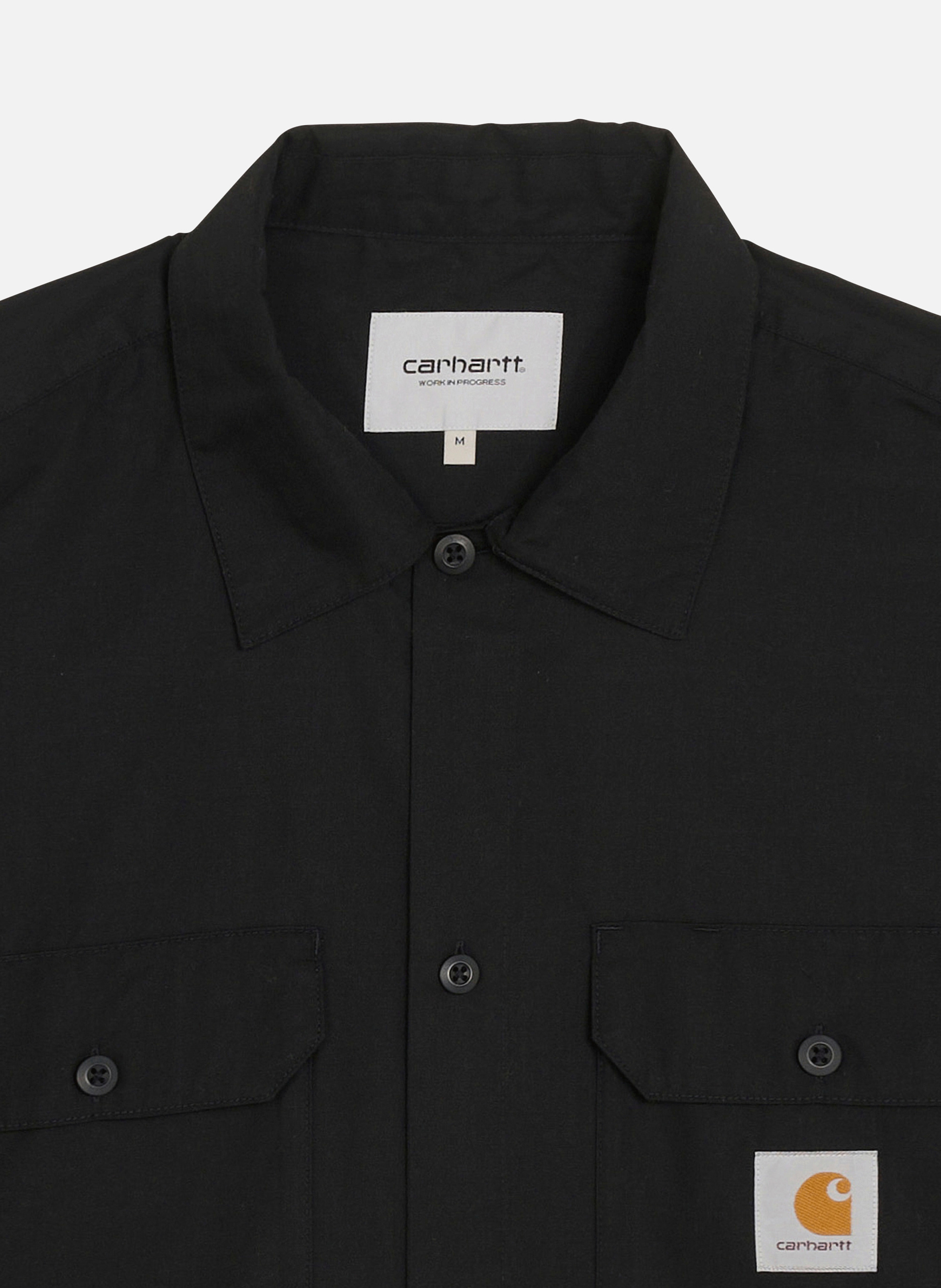 Chemise s/s craft shirt CARHARTT WIP Noir