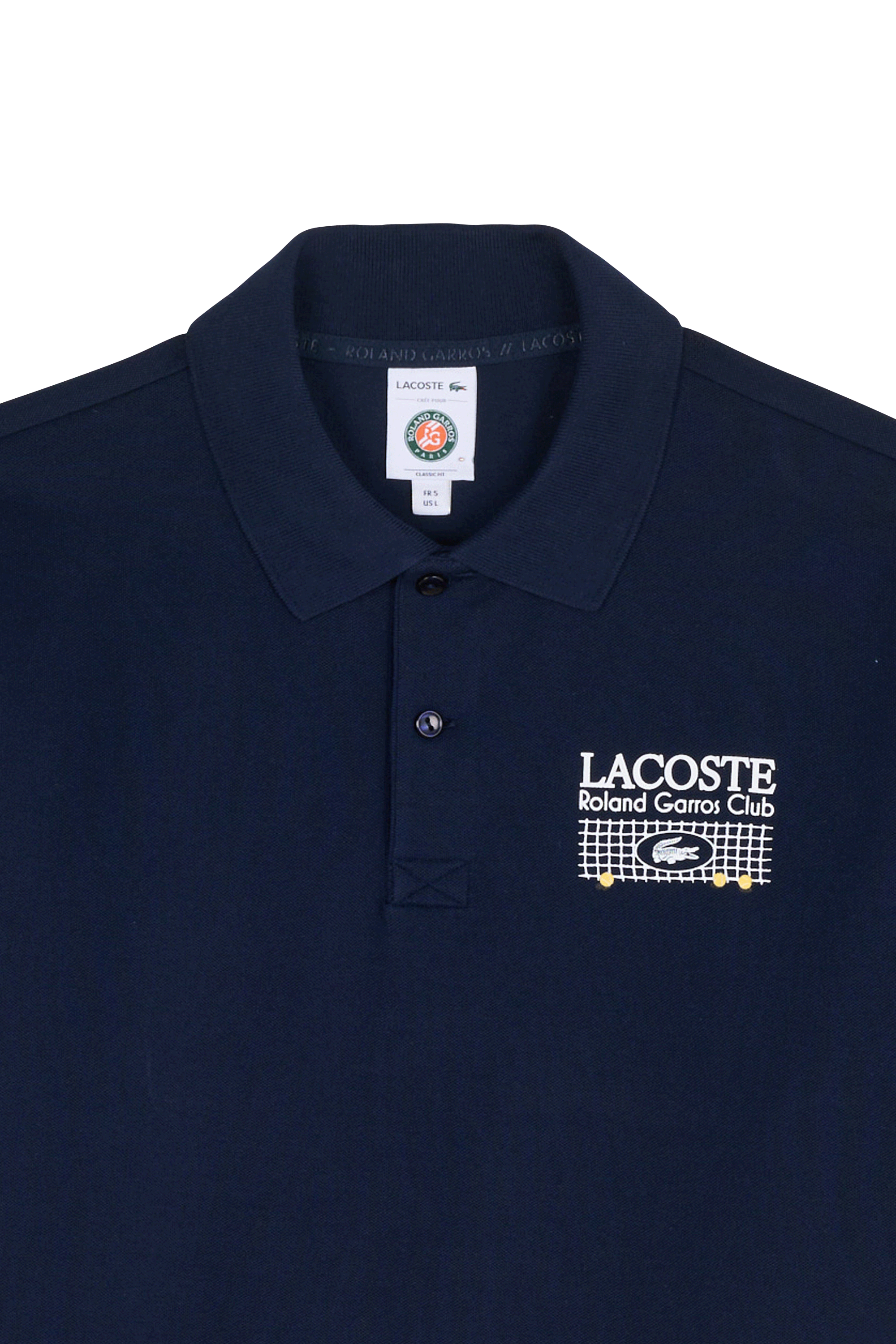 Polo roland garros club LACOSTE Bleu