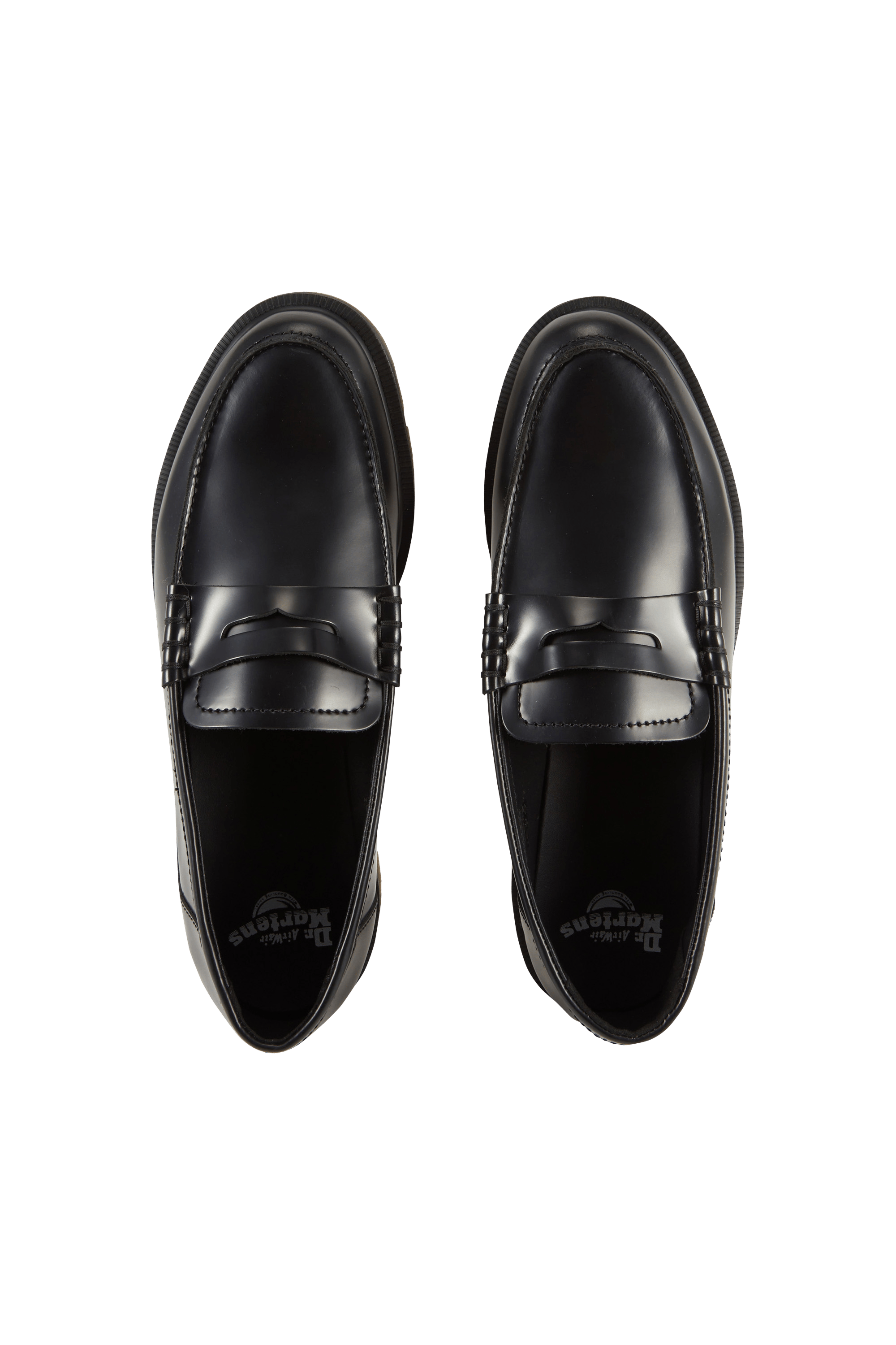 Mocassins en cuir mayfare DR. MARTENS Noir
