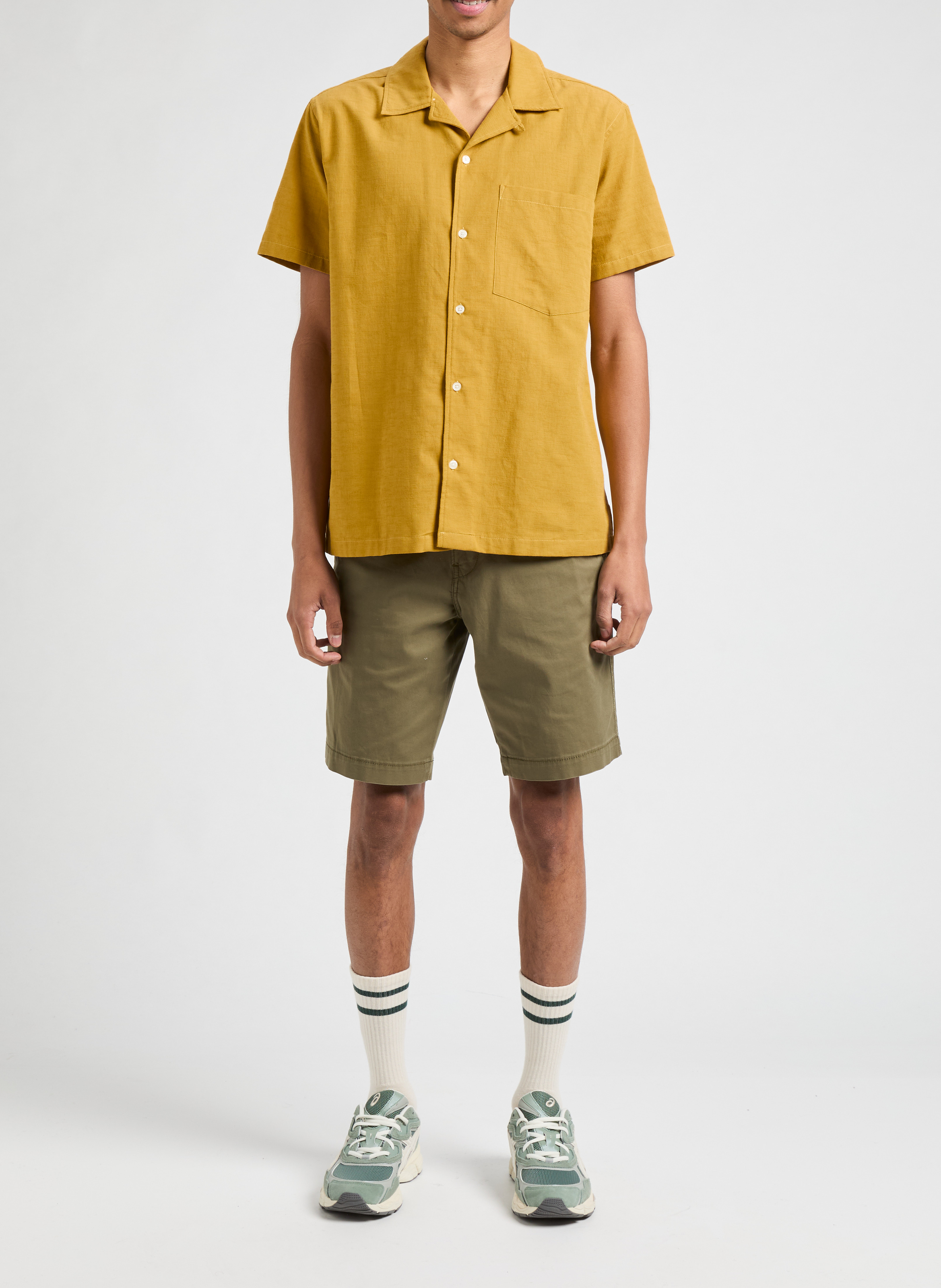 Chemise en coton AU PRINTEMPS PARIS Jaune