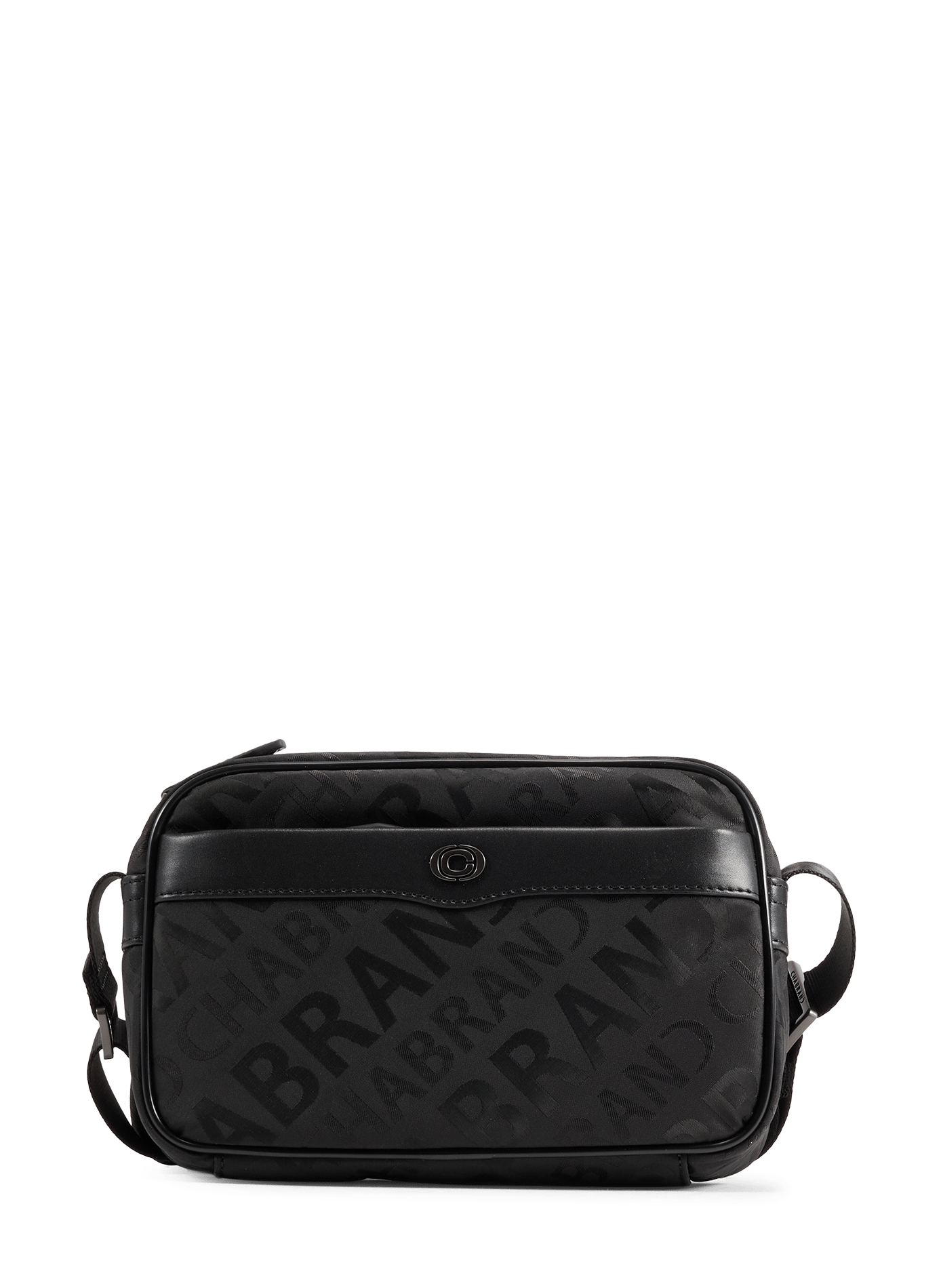 Solid multi-pocket crossbody bag CHABRAND Black