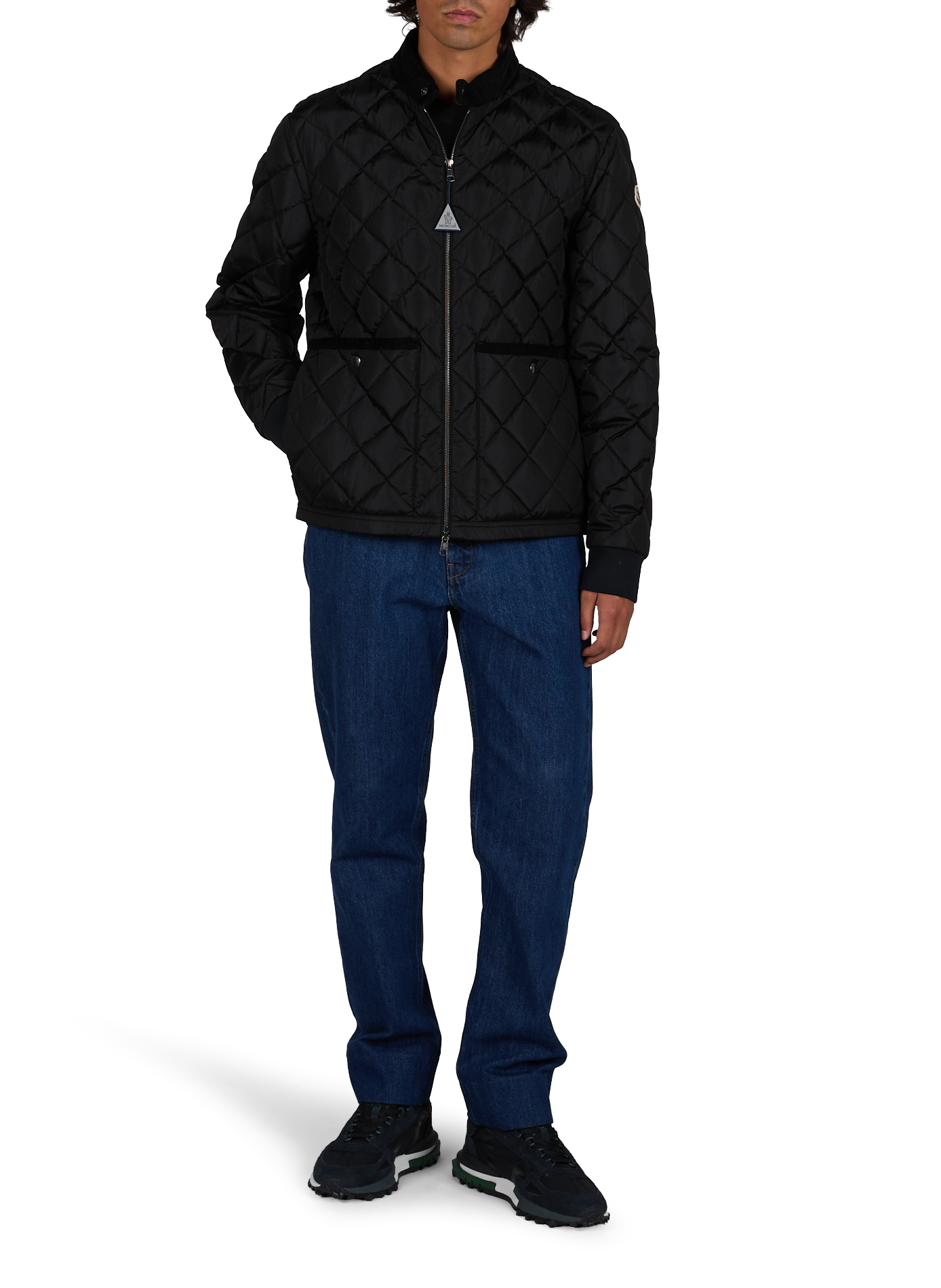 Veste ECLAL zippée matelassée  MONCLER Schwarz