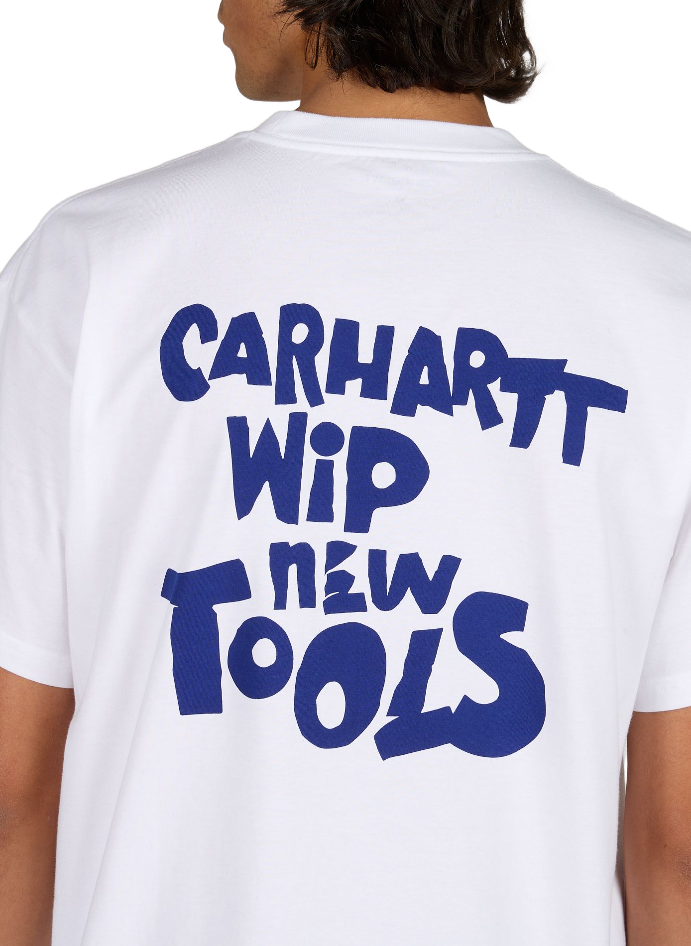 Straight round neck printed t-shirt CARHARTT WIP White