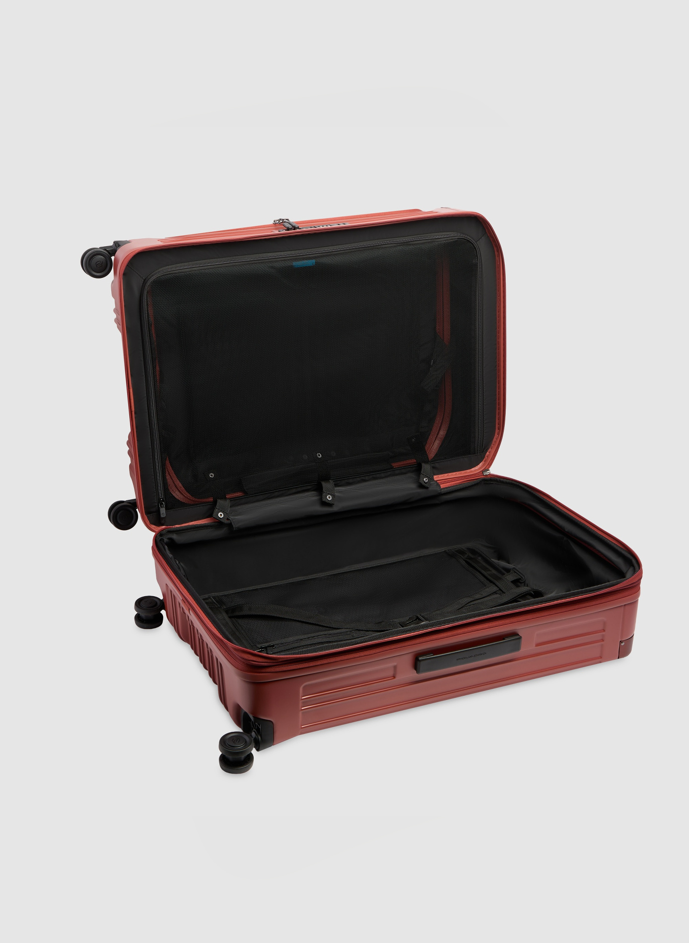 Grande valise à 4 roues extensible PIQUADRO Marron