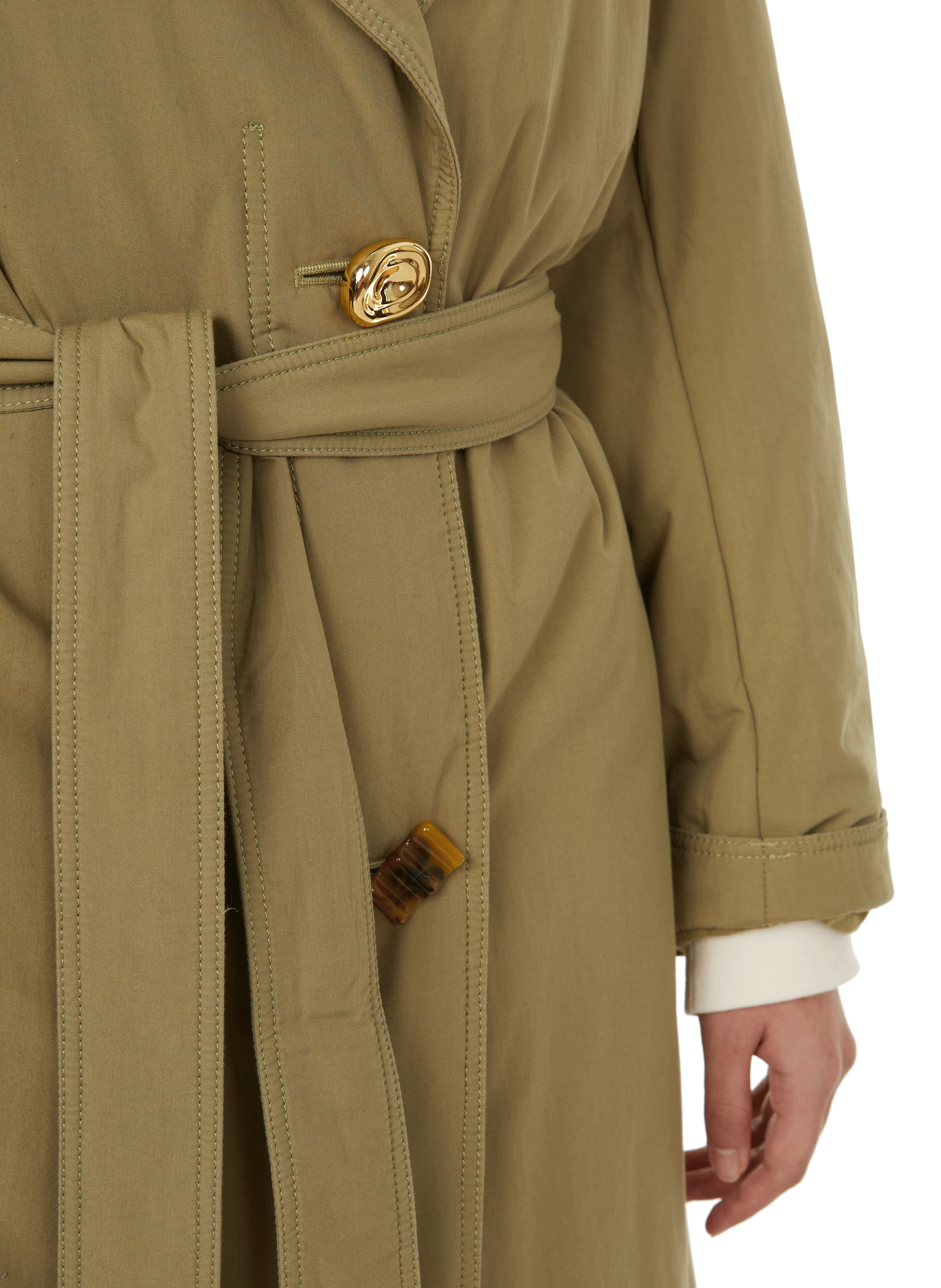 Agnes cotton coat REJINA PYO Green