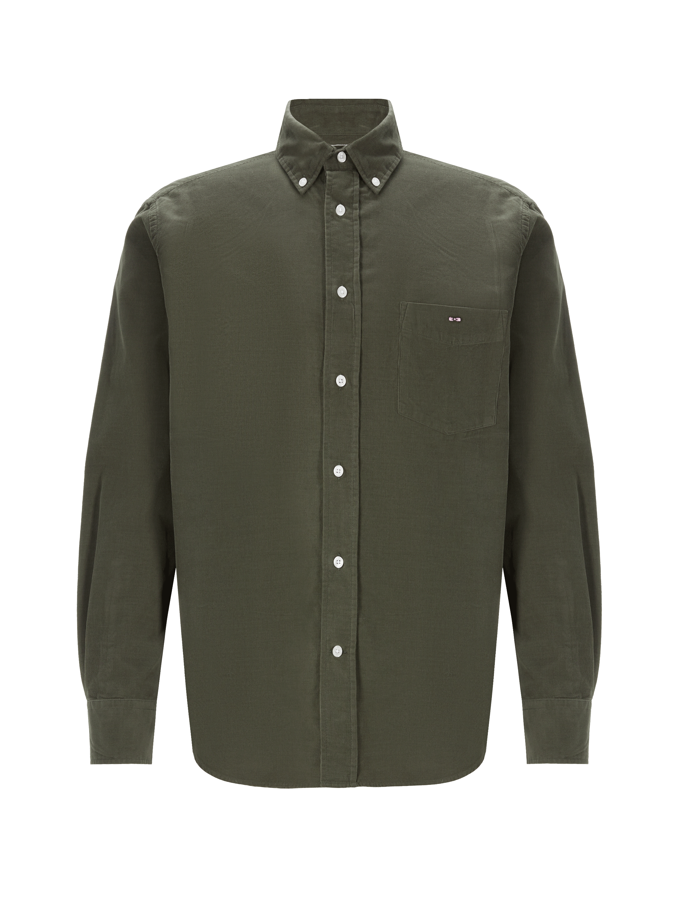 Chemise en velours côtelé