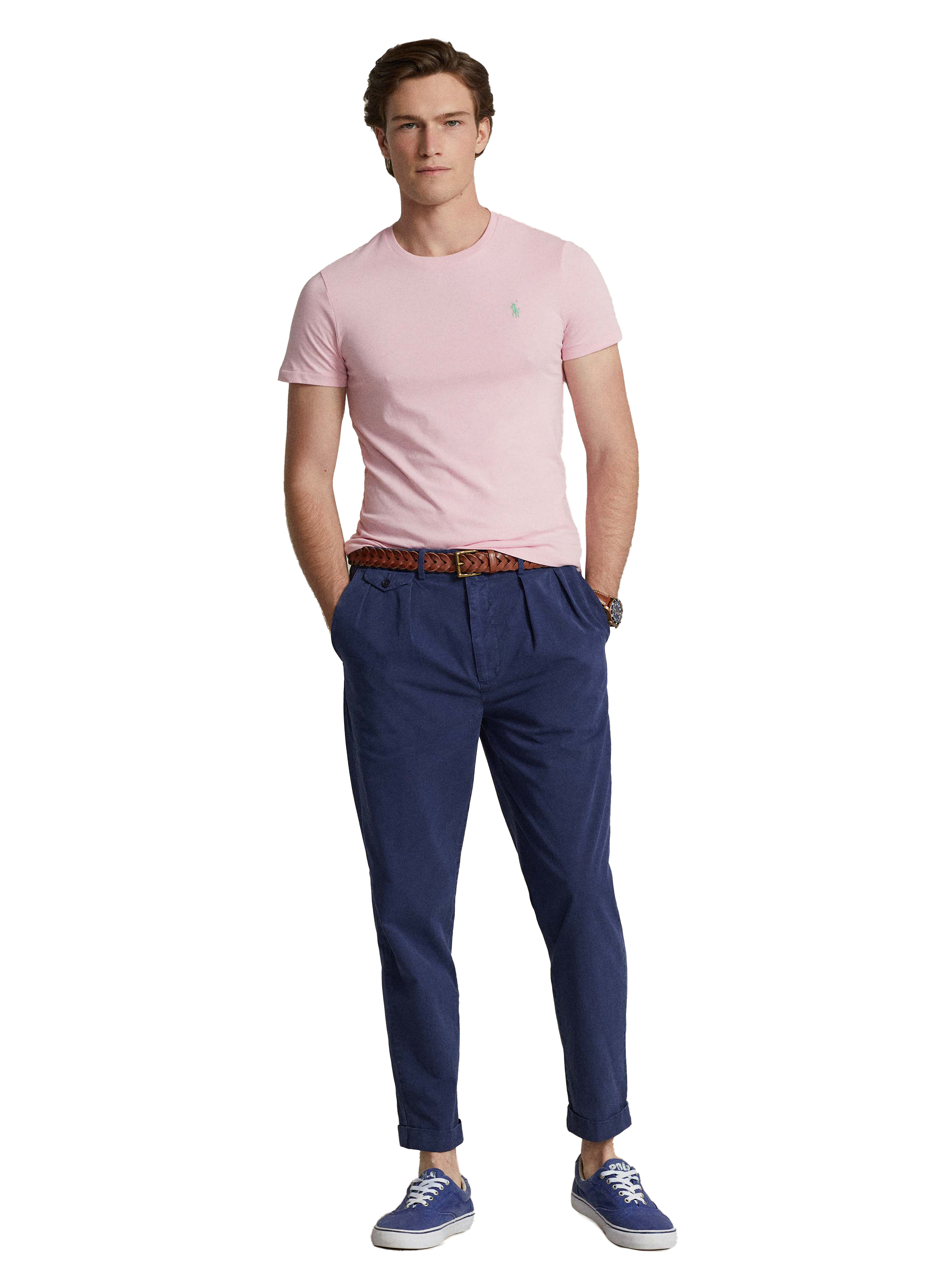 Cotton T-shirt POLO RALPH LAUREN Pink
