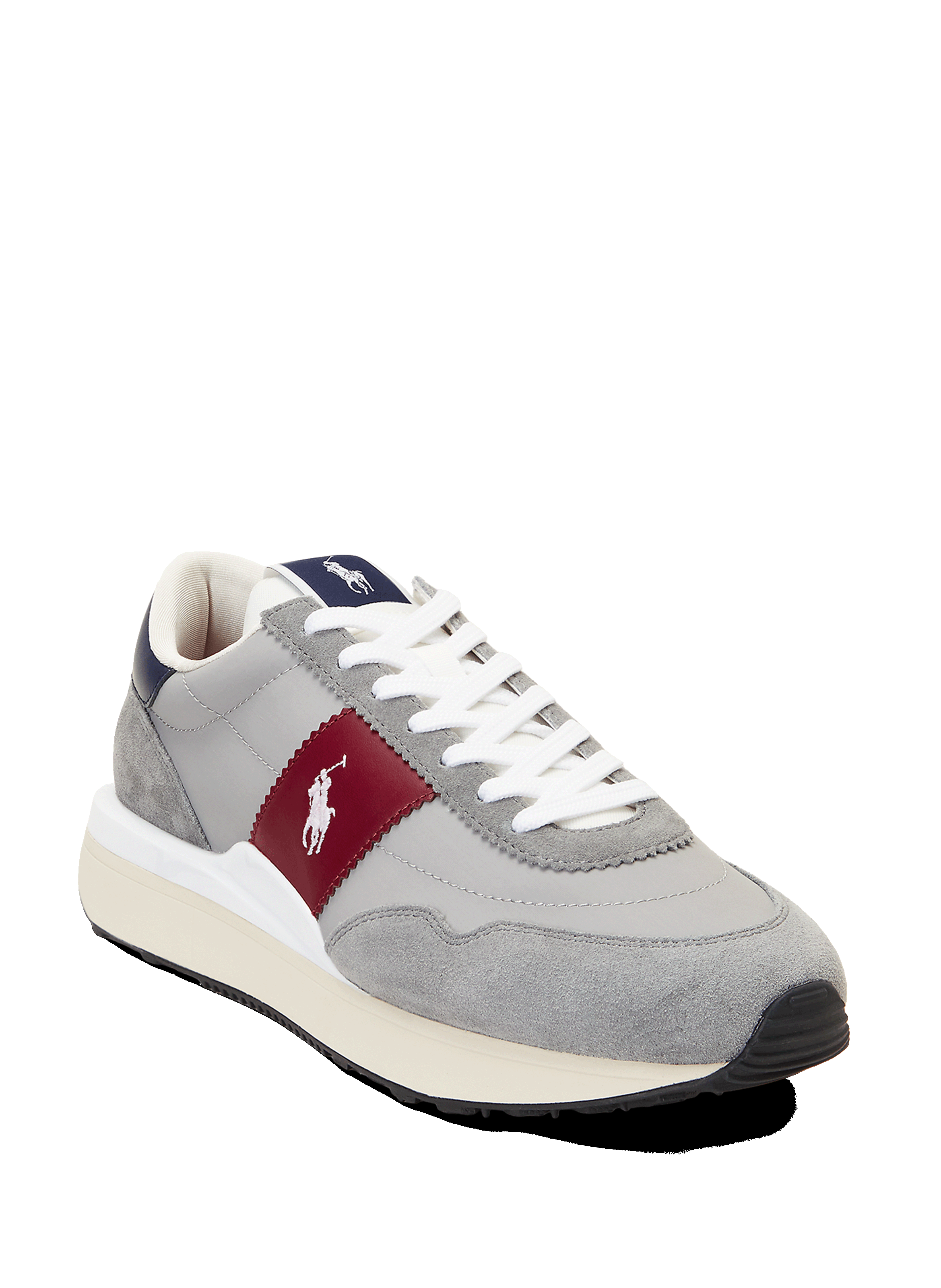 Baskets bi-matière  POLO RALPH LAUREN Gris