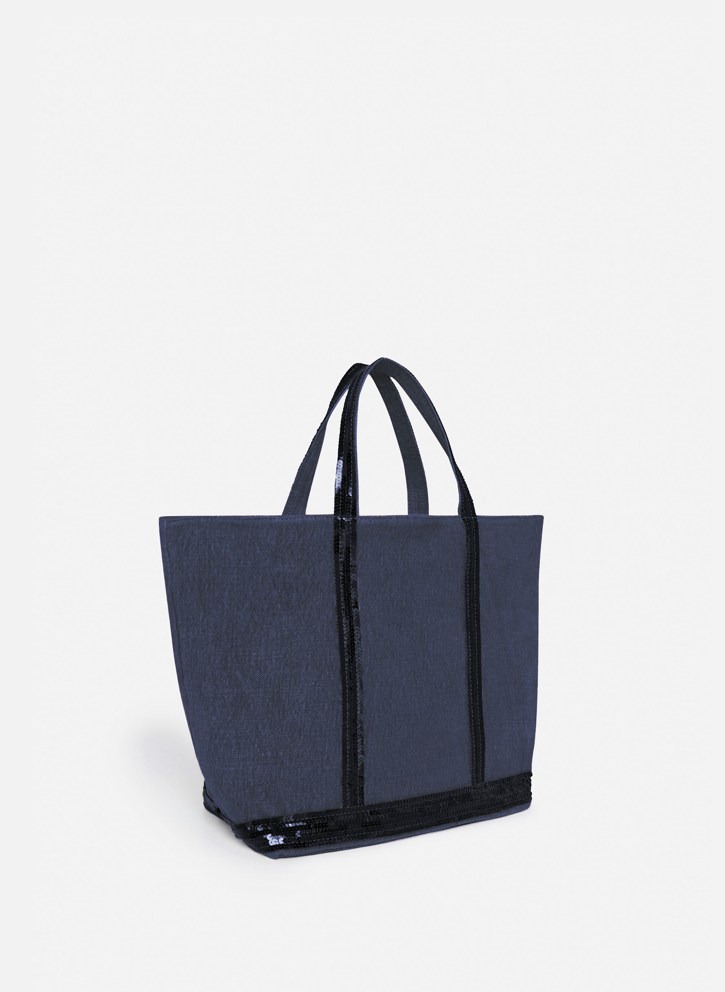 Cabas m en lin VANESSA BRUNO Bleu