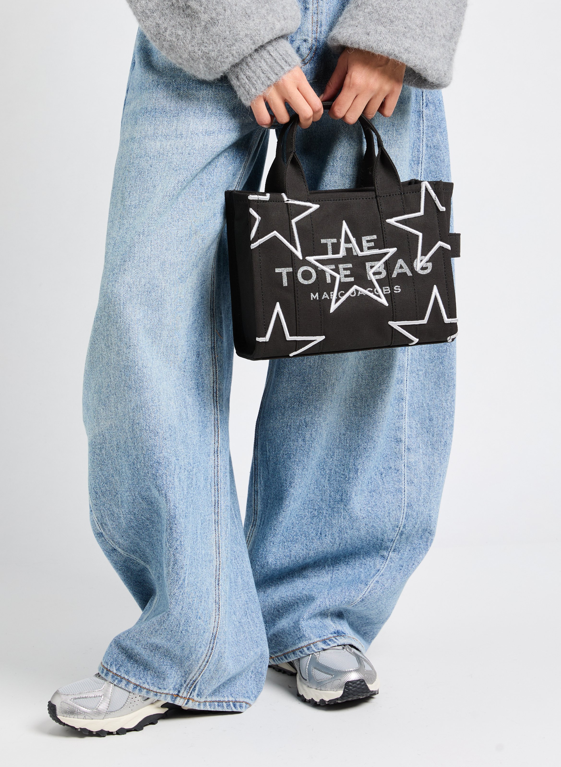 Sac cabas The Star Canvas Medium Tote Bag Noir