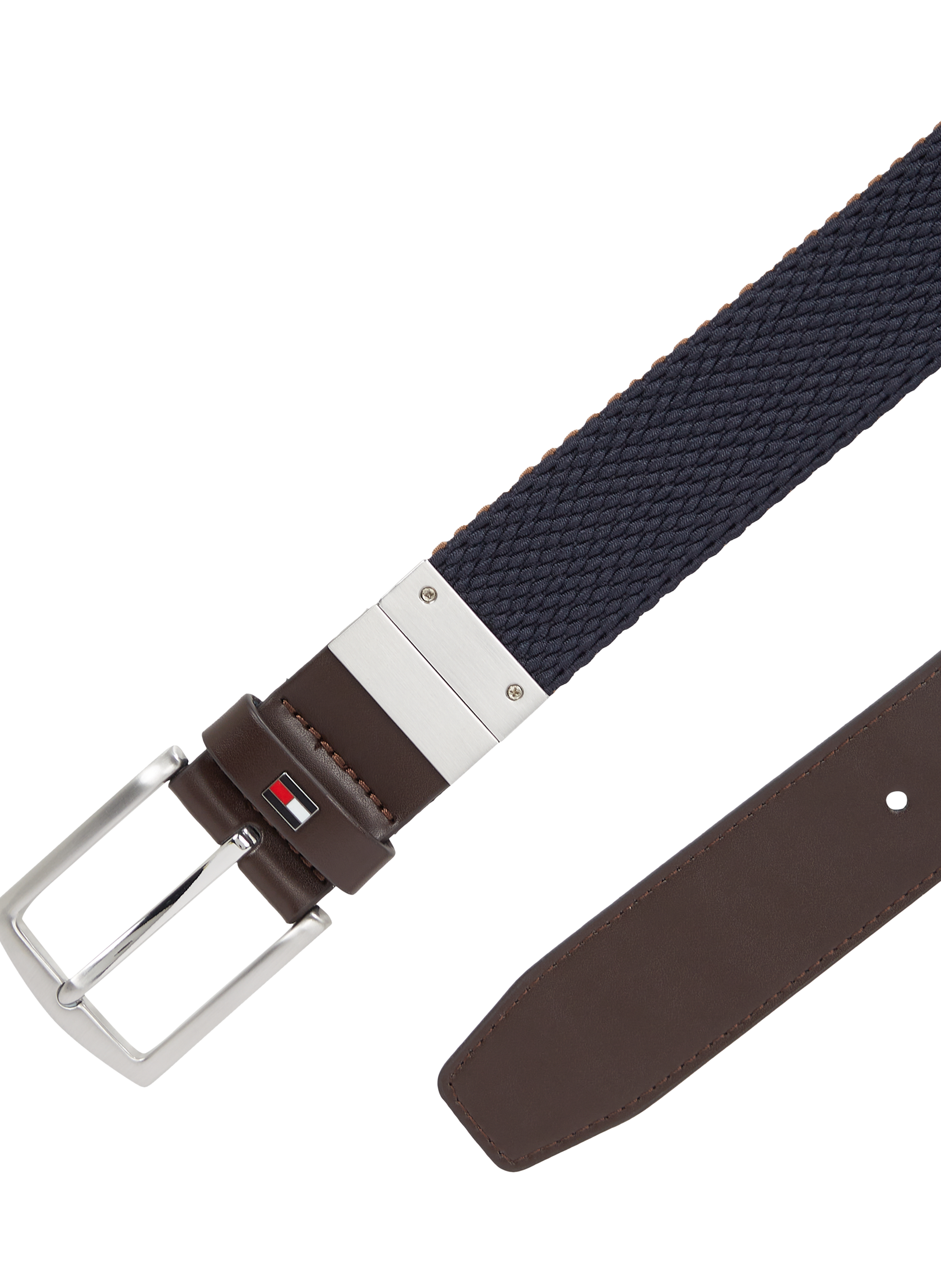 Ceinture à logo TOMMY HILFIGER Marron