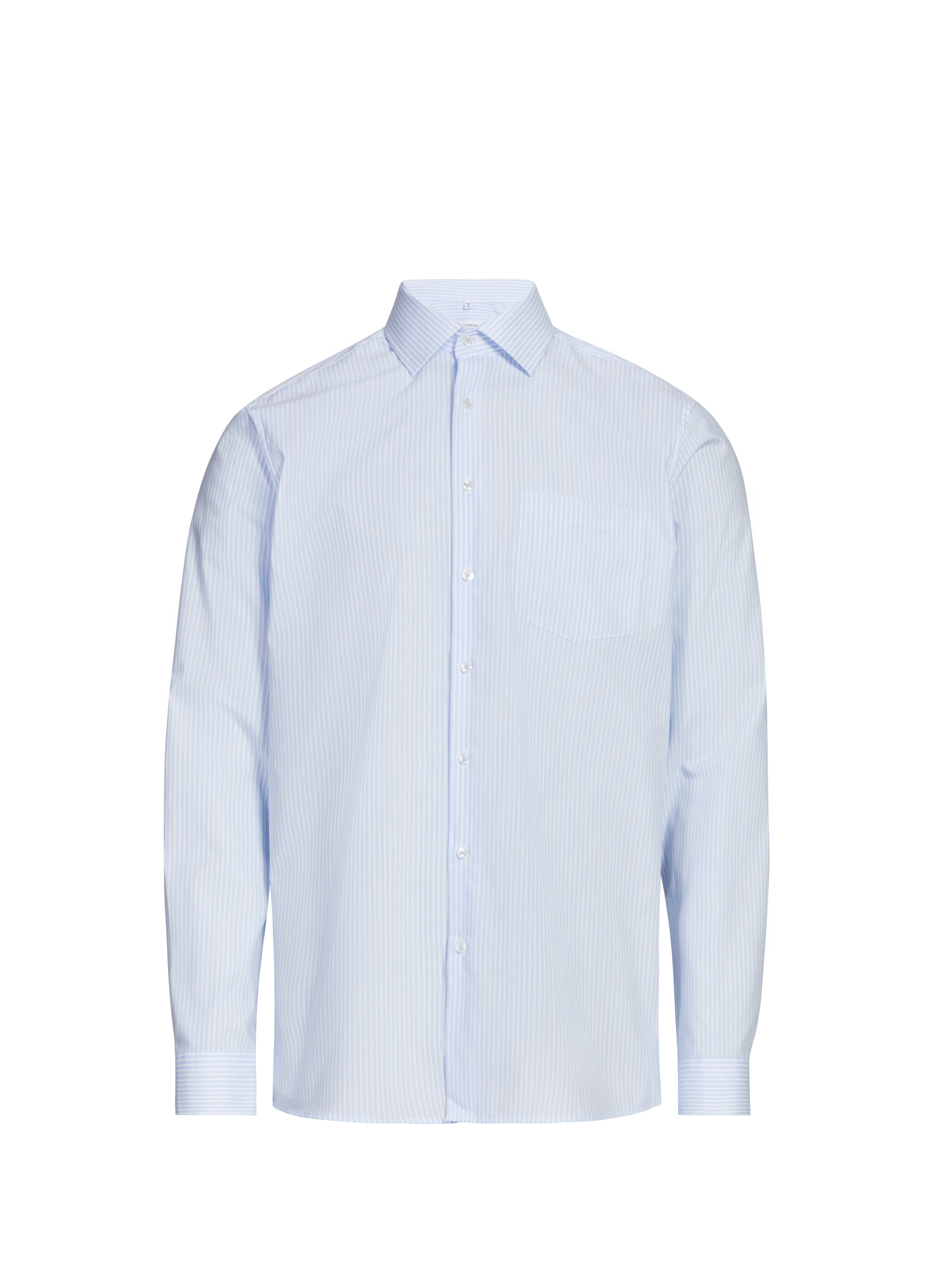 Chemise rayée droite SEIDENSTICKER Bleu