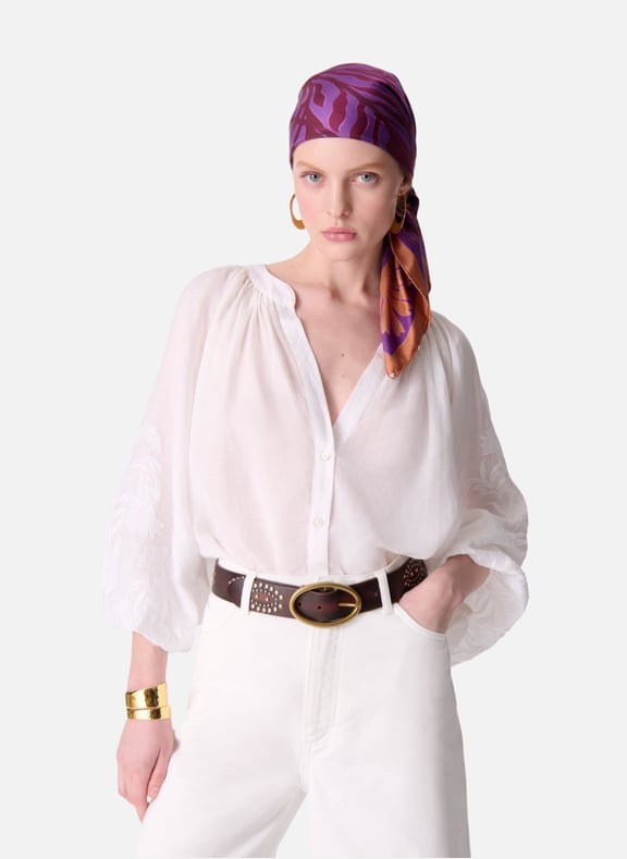 Blouse edme Blanc by VANESSA BRUNO VANESSA BRUNO Blouse edme Blanc