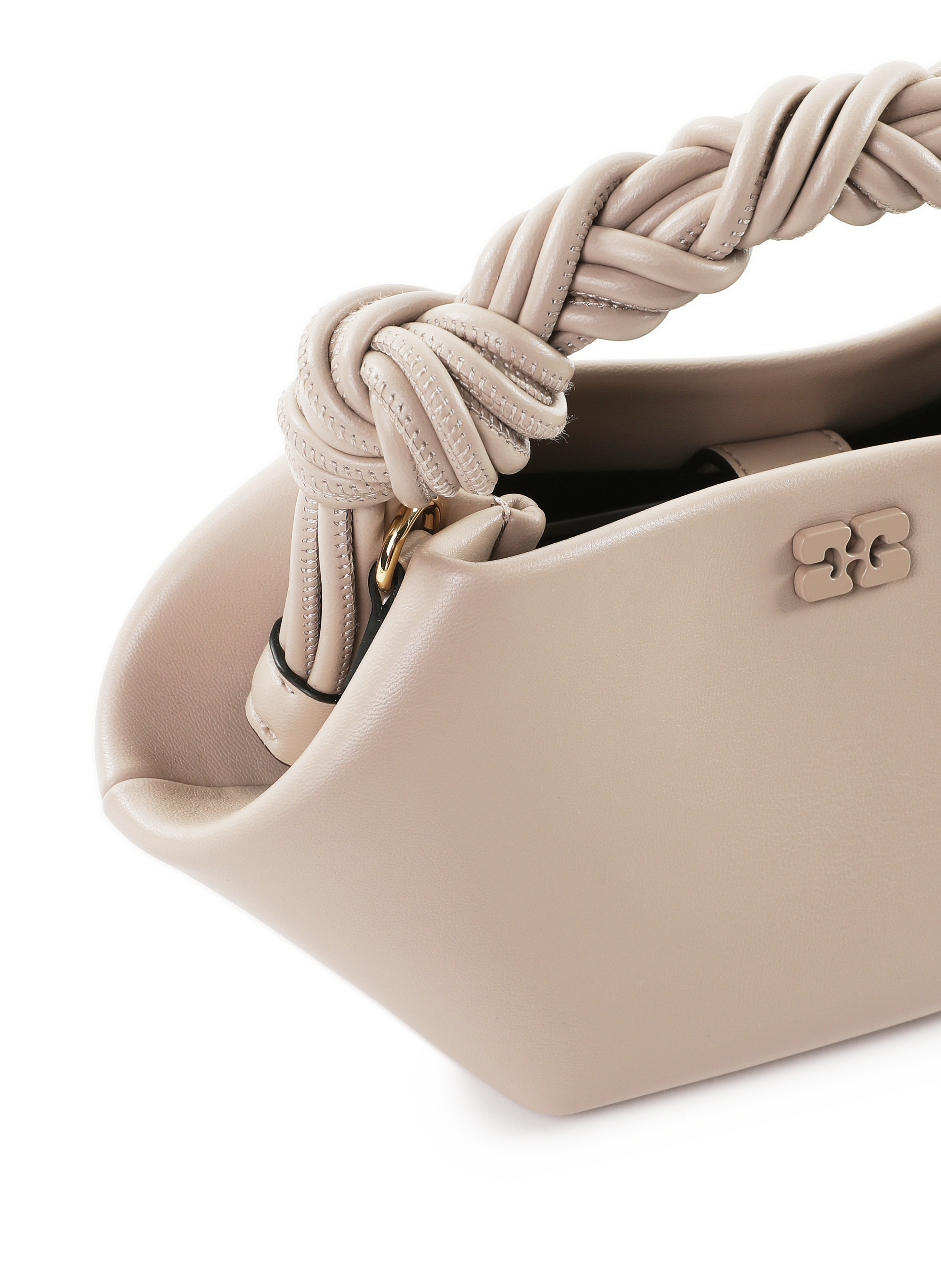 Sac à main Mini Bou GANNI Gris