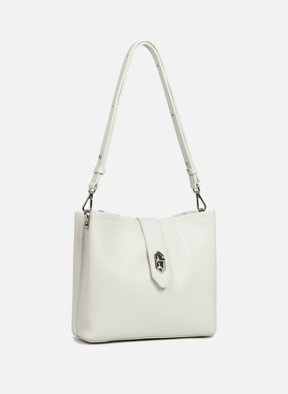 Bucket bag - Top Double | Grey by LANCASTER Bucket bag - Top Double Grey