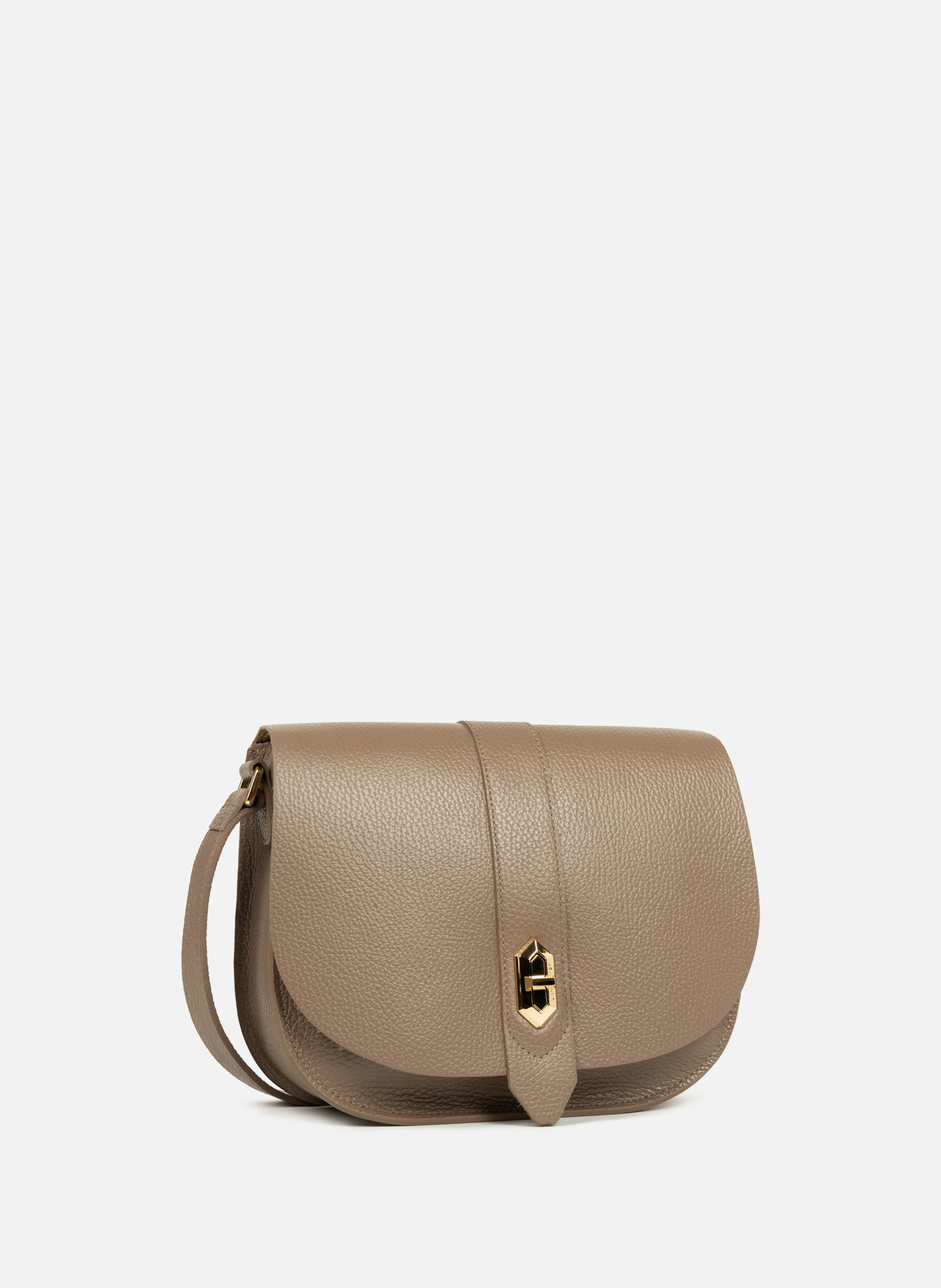 Shoulder bag - Top Double Brown