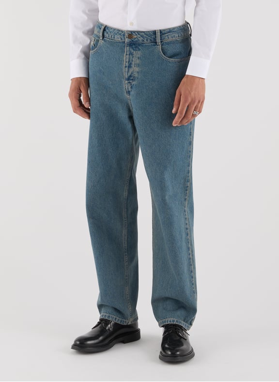 Contrast Jeans Blue by SAISON 1865 SAISON 1865 Contrast Jeans Blue