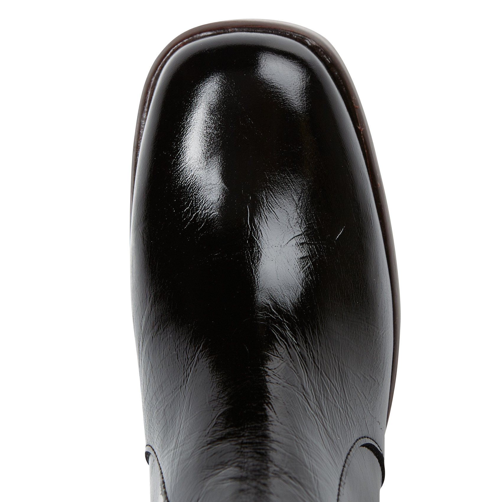 Bottines talons hauts en cuir brigand JONAK Noir