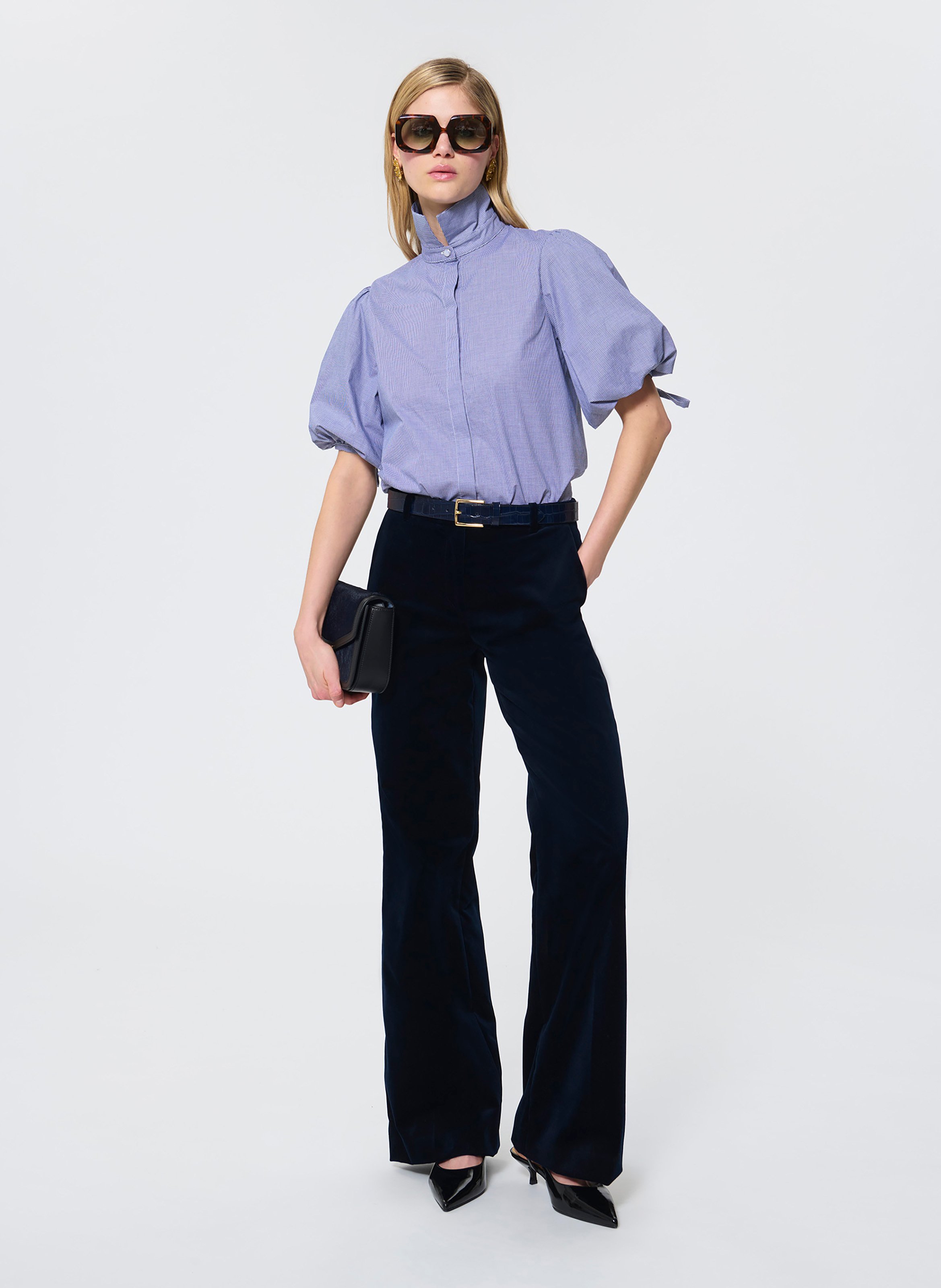 Pantalon pitt TARA JARMON Bleu