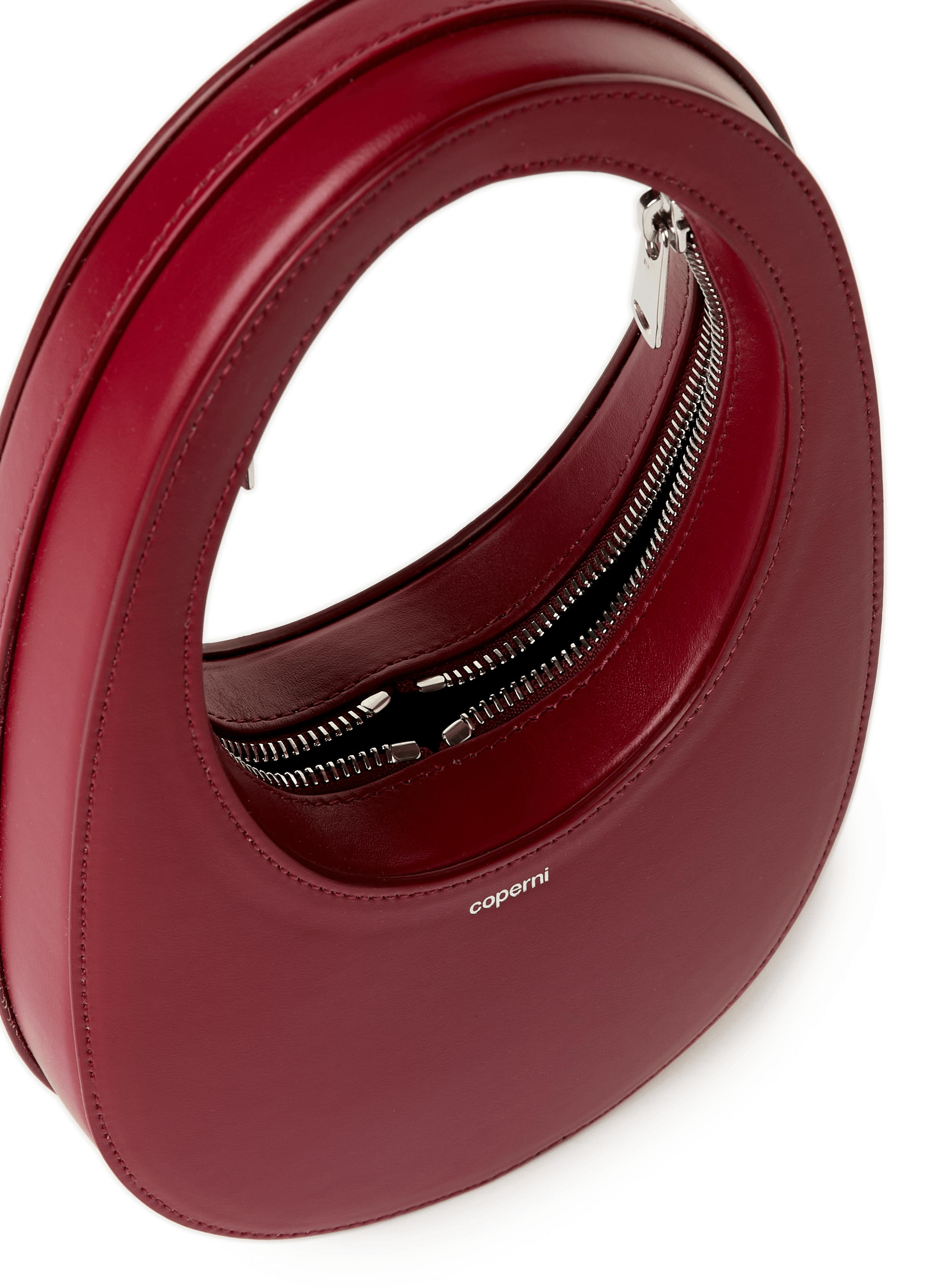 Swipe mini leather handbag COPERNI Red