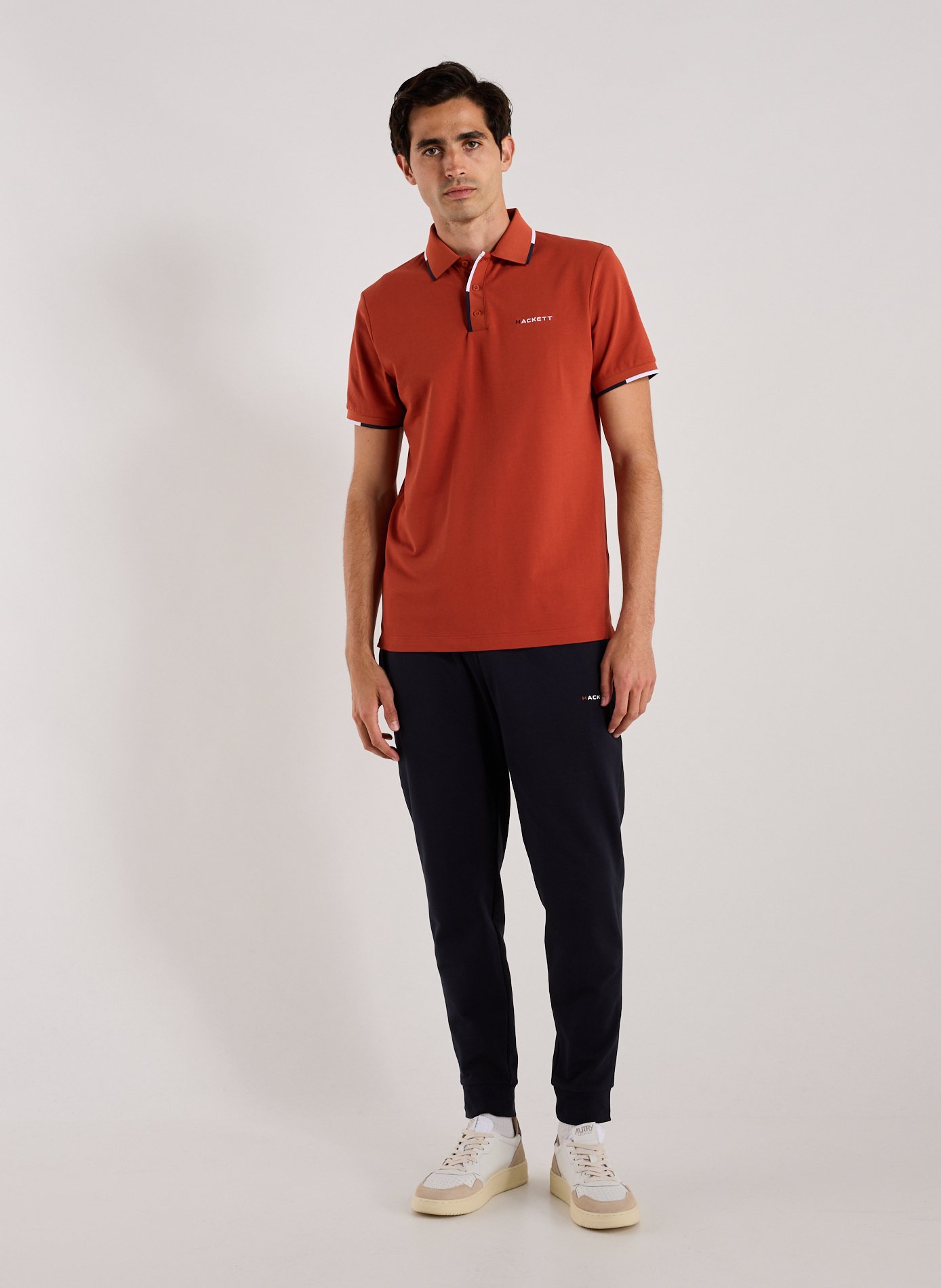 Cotton-blend joggers HACKETT Blue