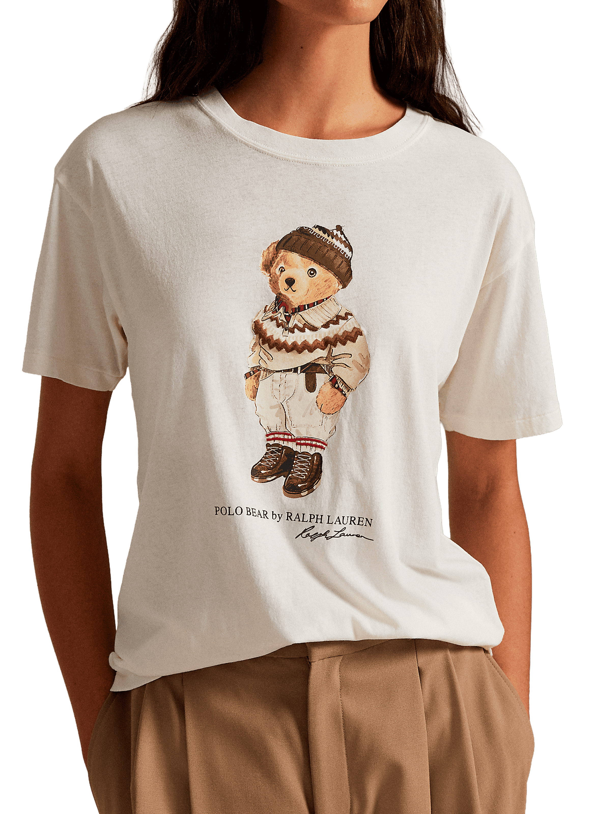 Cotton Logo T-shirt POLO RALPH LAUREN White