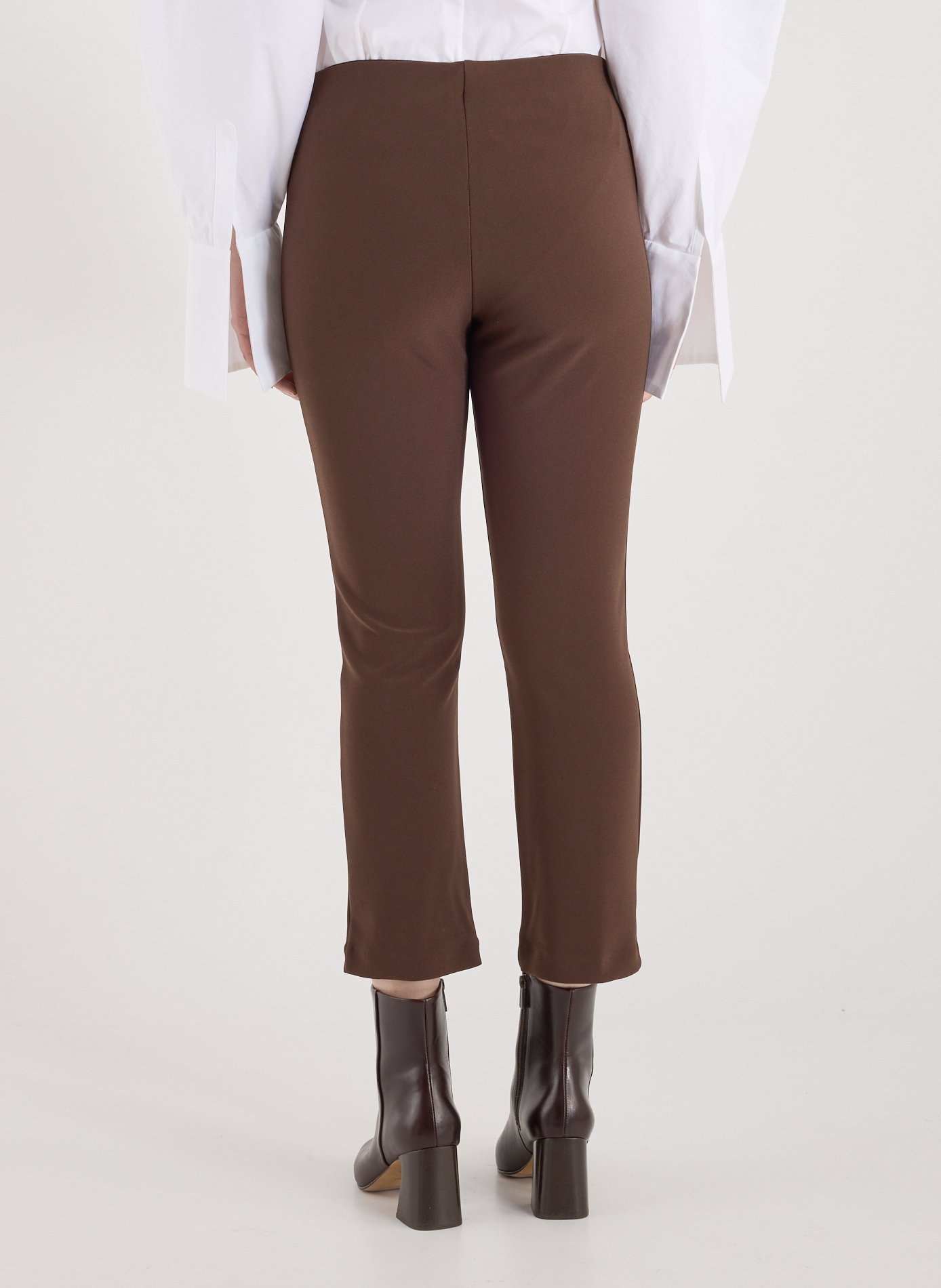 Pantalon slim court Vilea BY MALENE BIRGER Marron