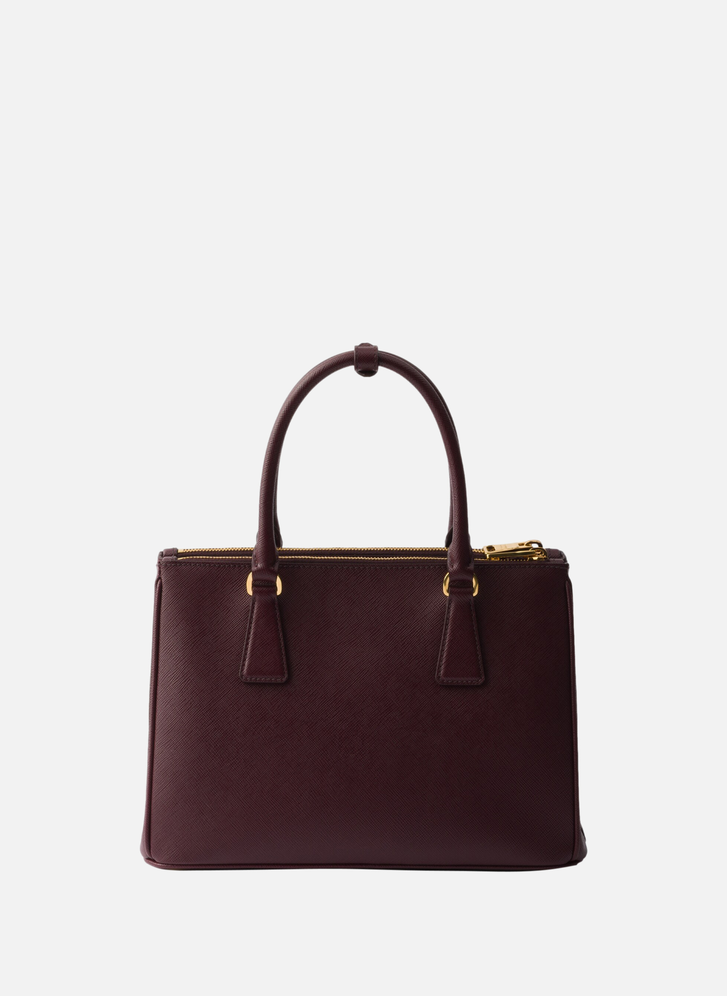 Sac prada galleria en cuir saffiano PRADA Rouge