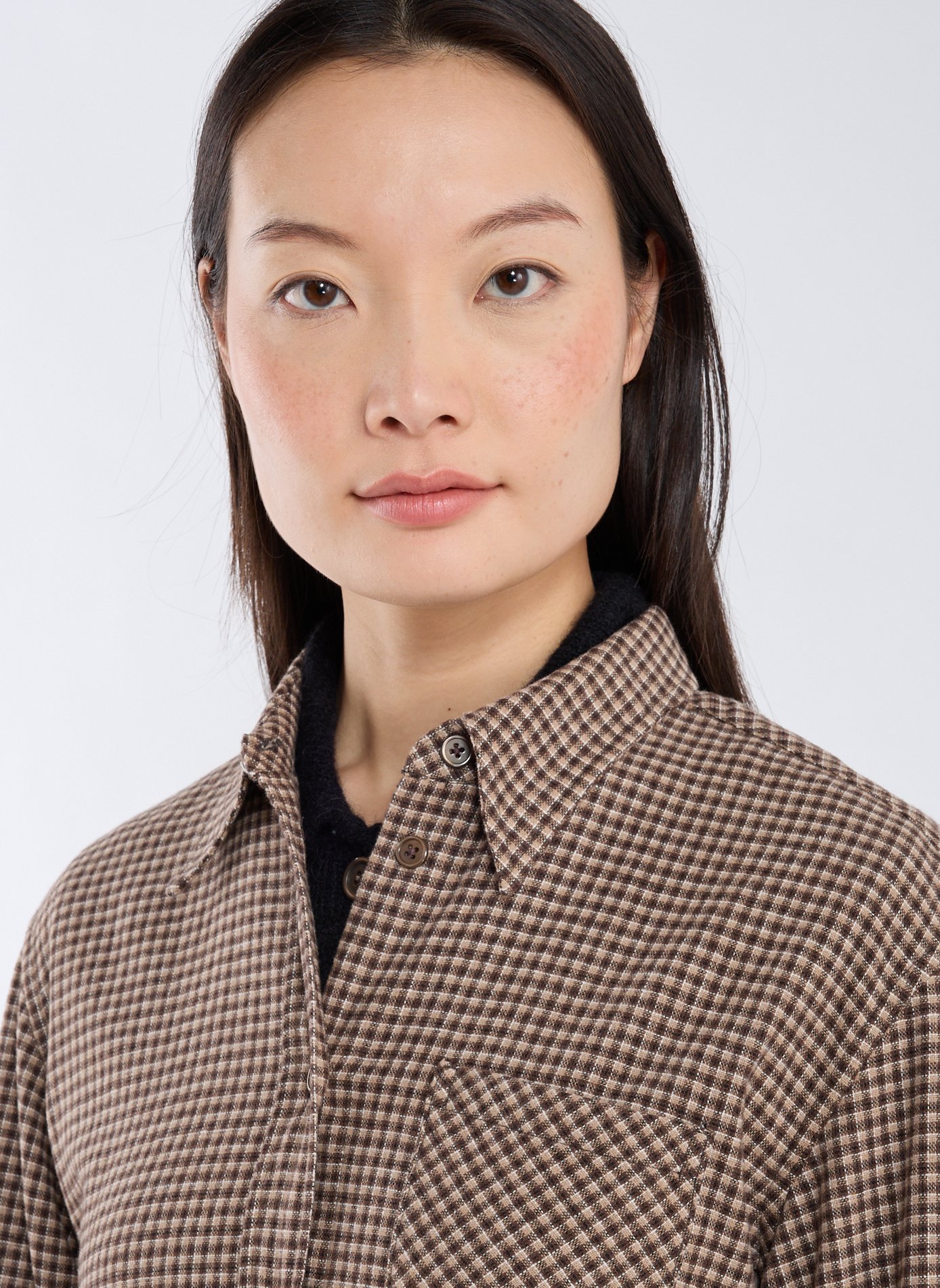 Shirt with classic plaid collar OUR LEGACY Multicolour