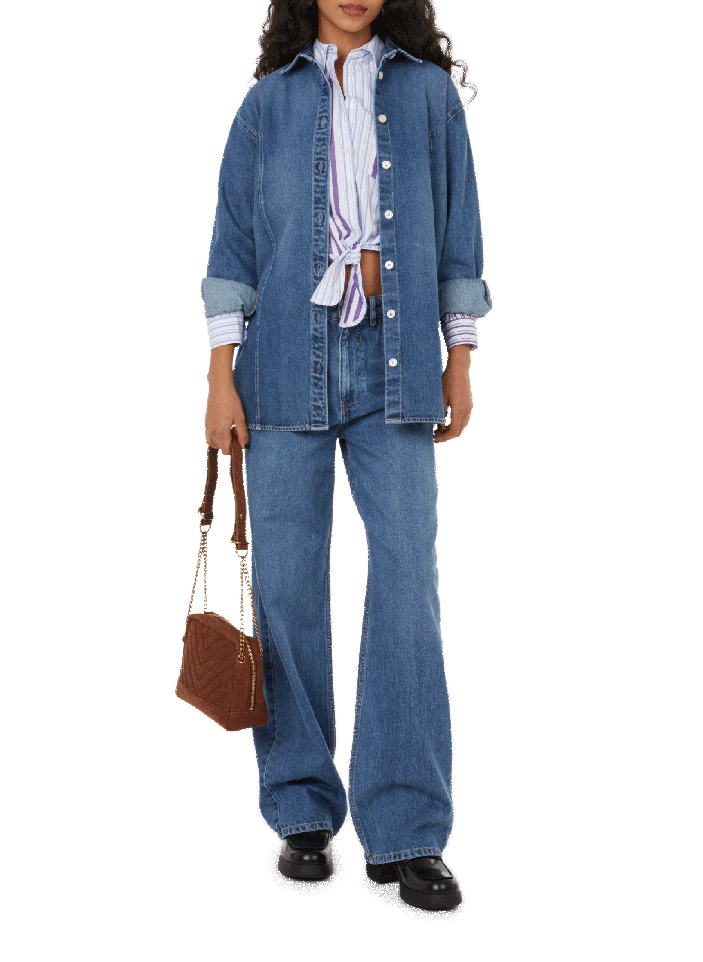 Denim shirt  SAISON 1865 Blue