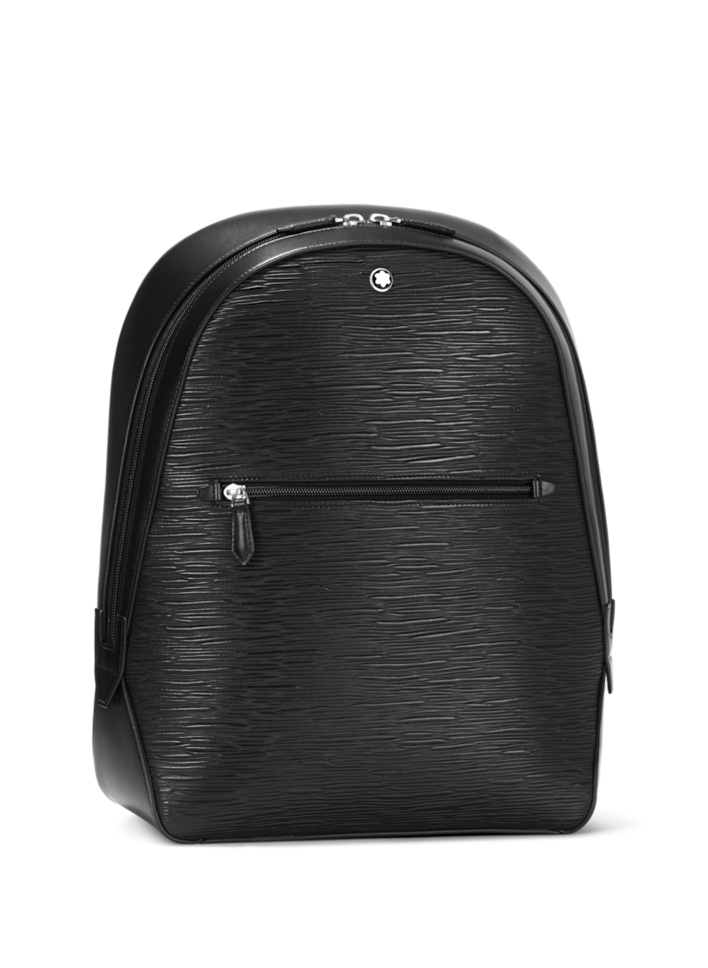 Leather backpack MONTBLANC Black