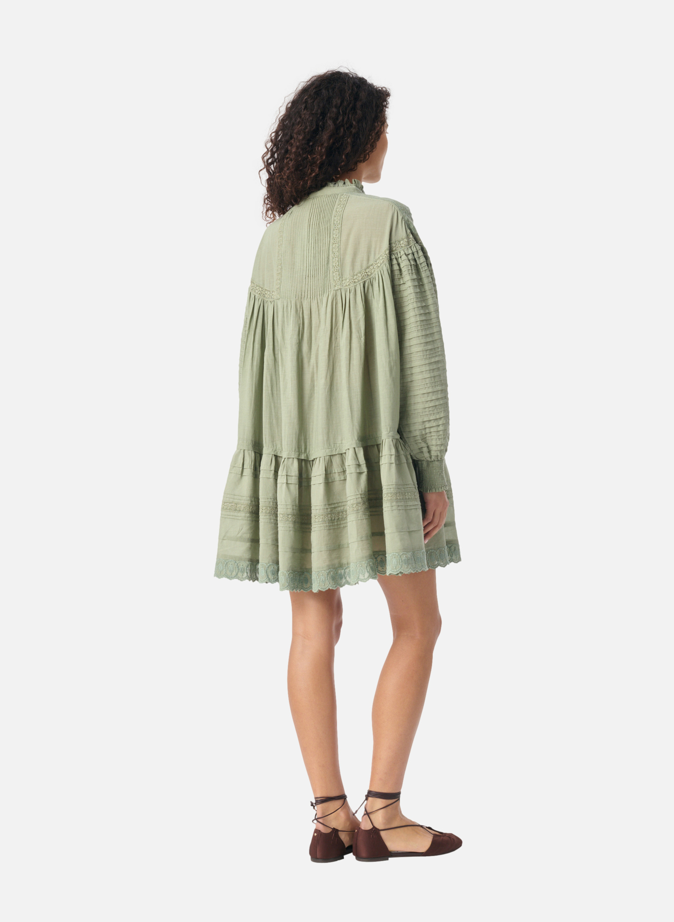 Robe Diane VANESSA BRUNO Vert
