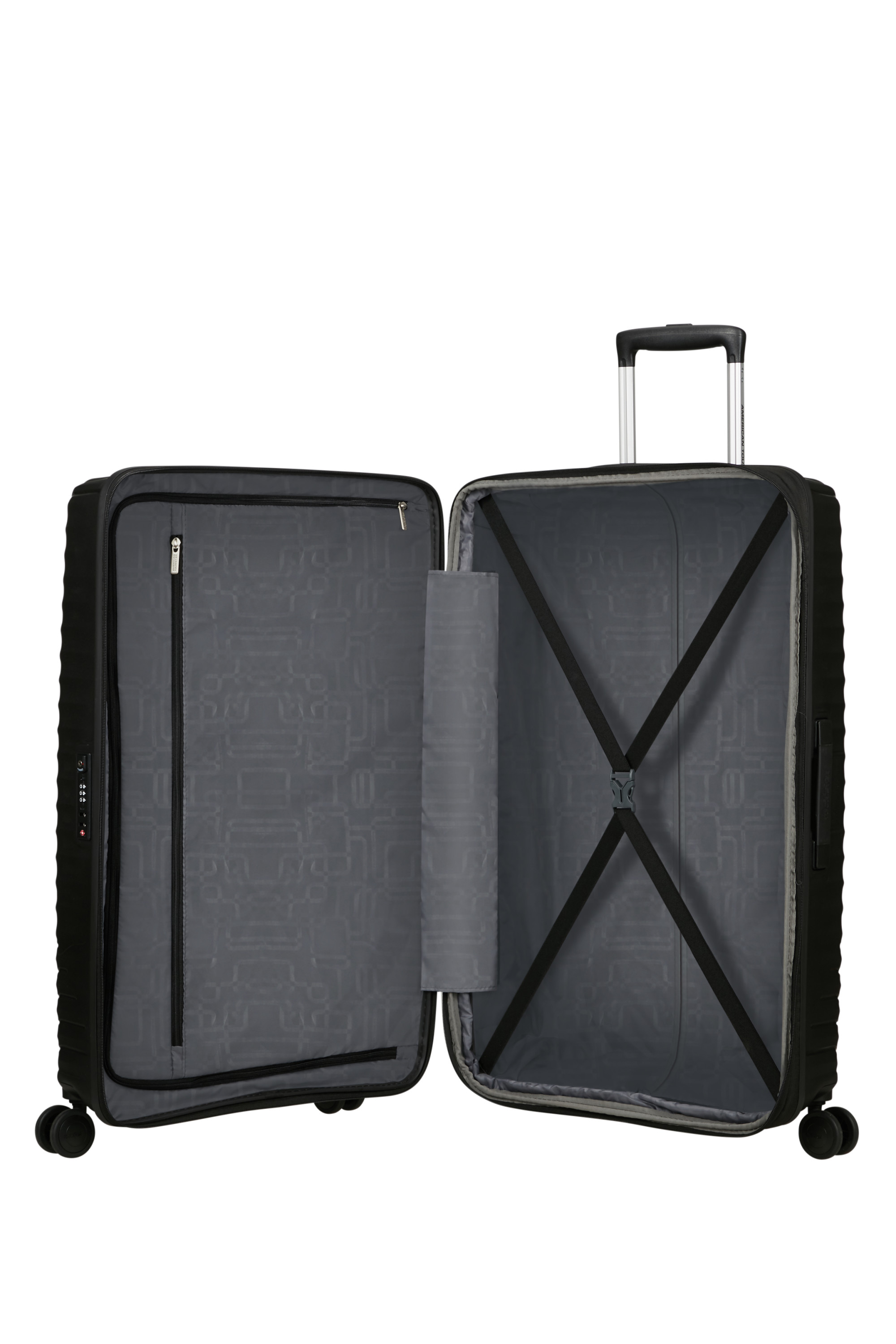 Diablast valise 4 roues taille l AMERICAN TOURISTER Noir