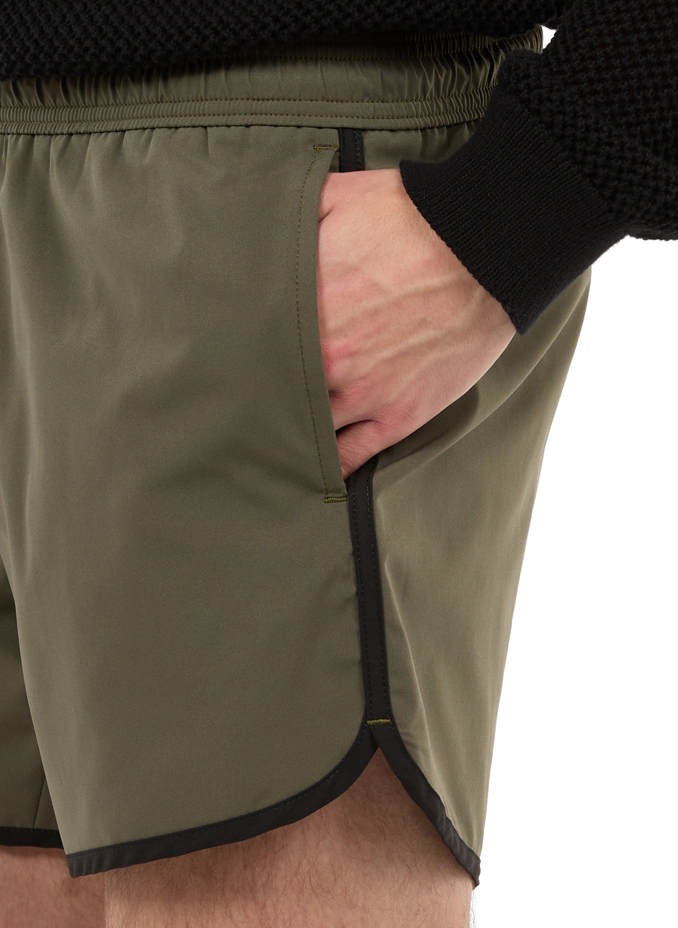 Short Hit with drawstrings SAISON 1865 Khaki