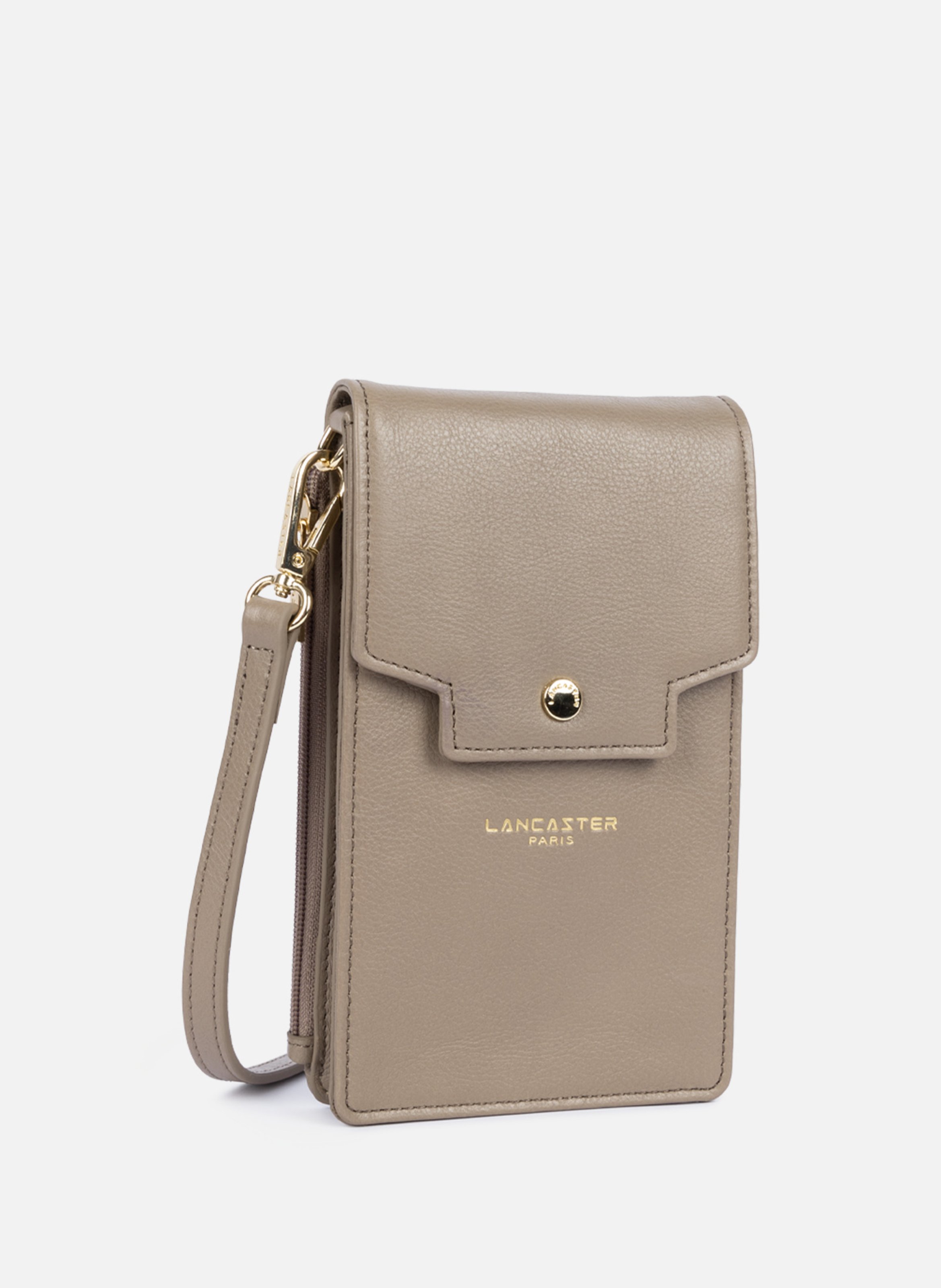 Pochette smartphone - mademoiselle grace LANCASTER Marron