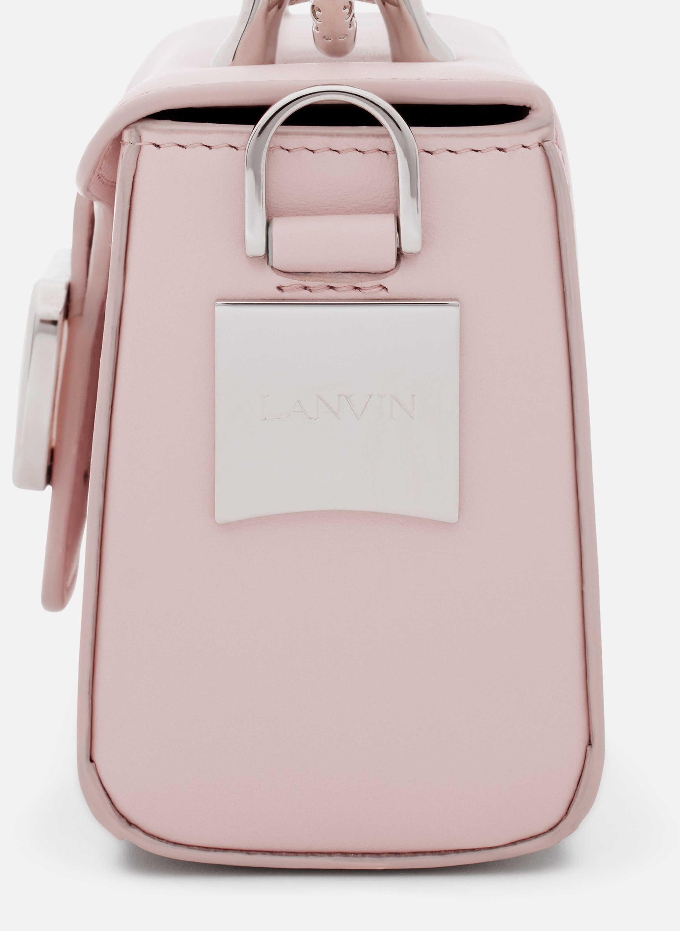 Sac pencil cat nano en cuir LANVIN Rose